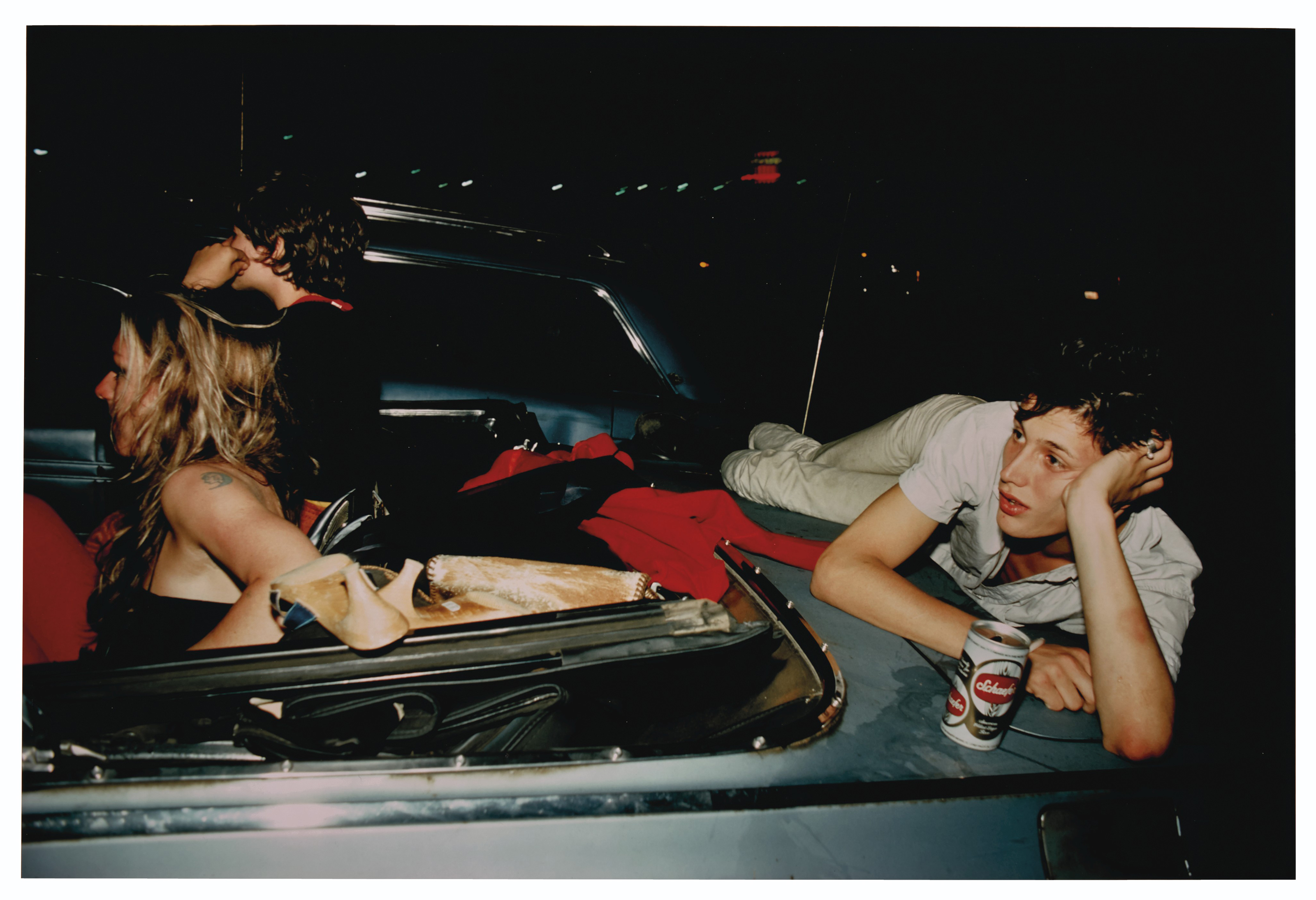 French Chris at the Drive-In. N.J. 1979, NAN GOLDIN (B. 1953
