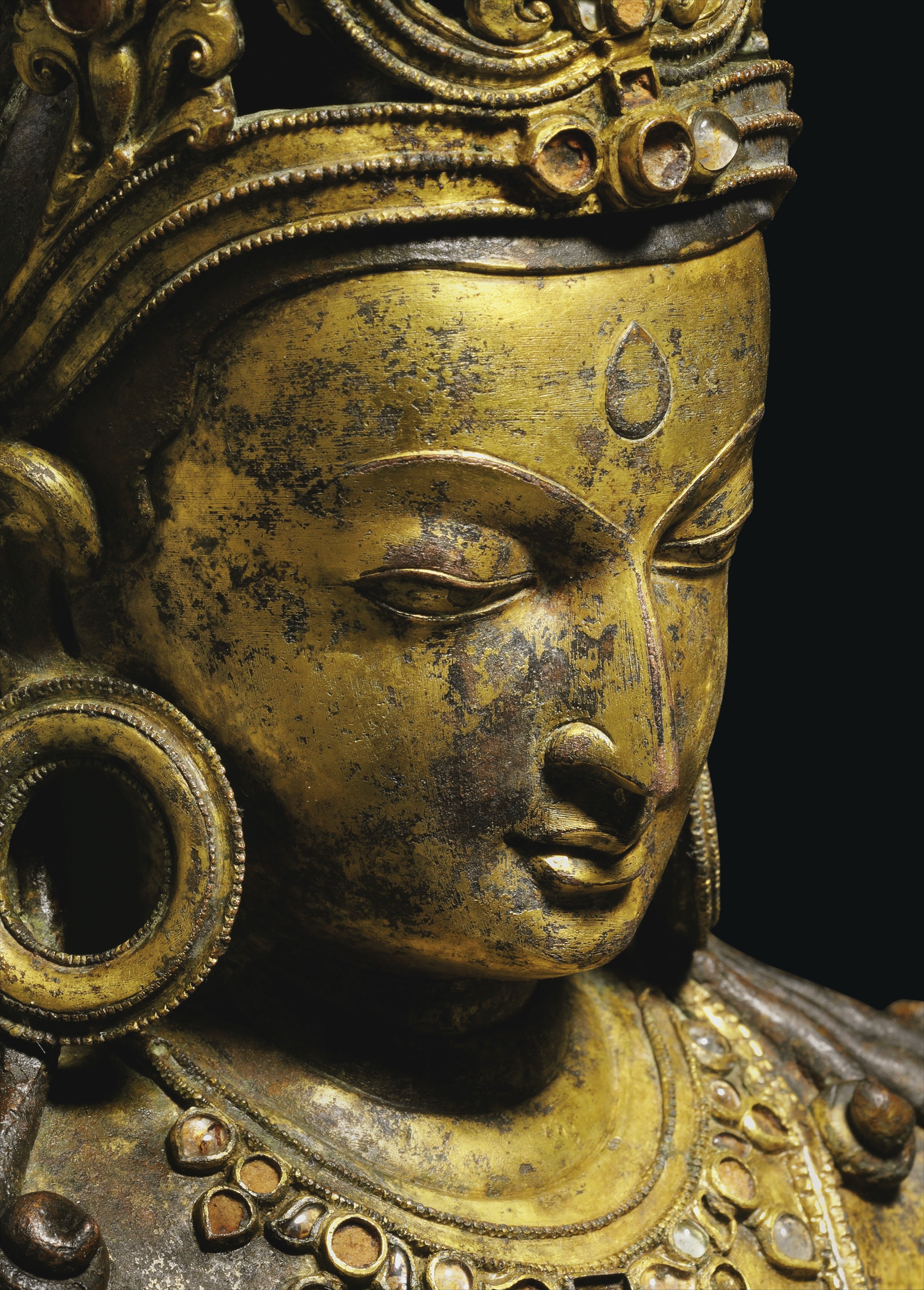 antique bronze figure