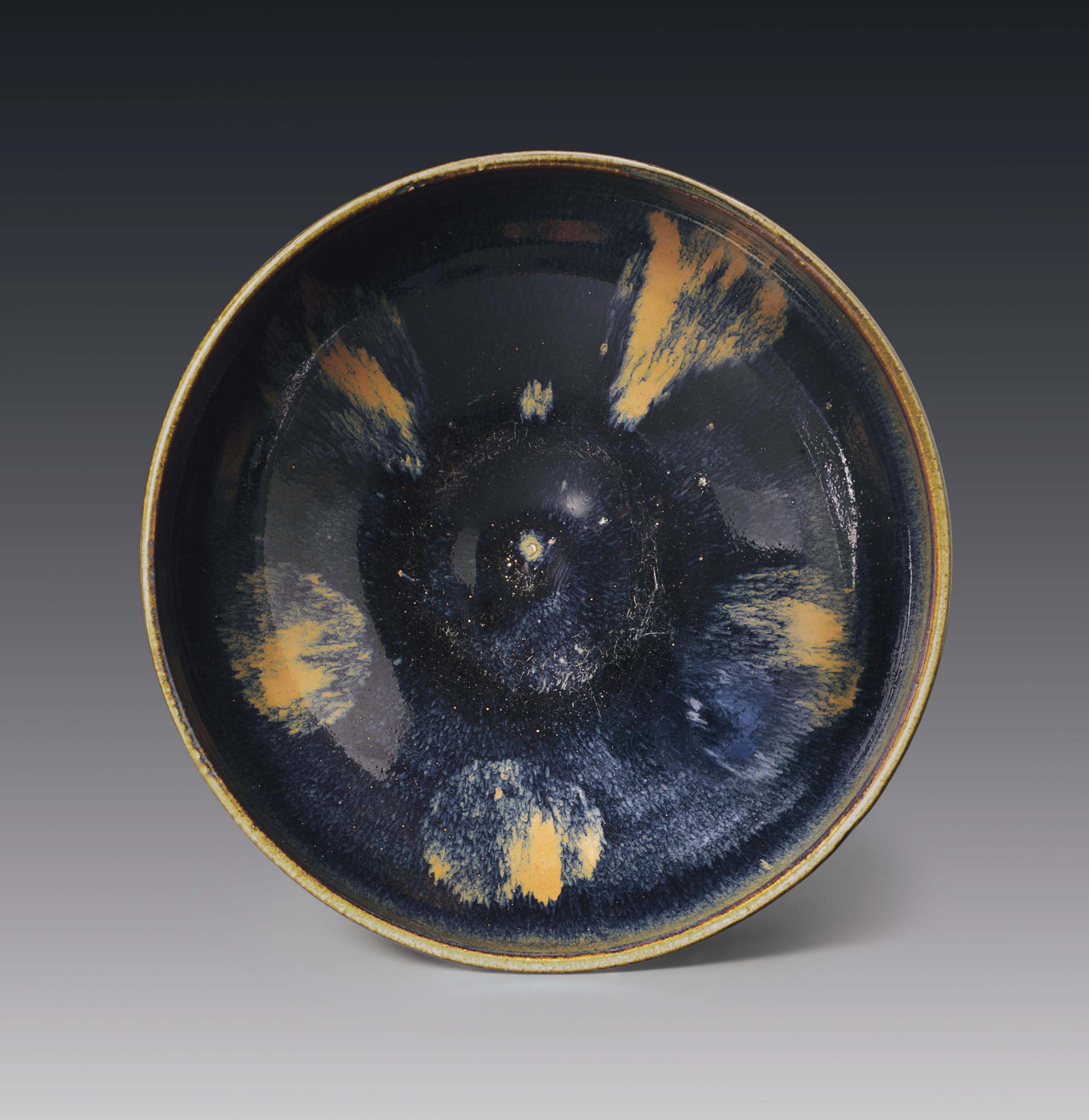 Image result for A Cizhou-type russet-splashed blackish-brown-glazed, bowl, China, Jin dynasty, 12th-13th century