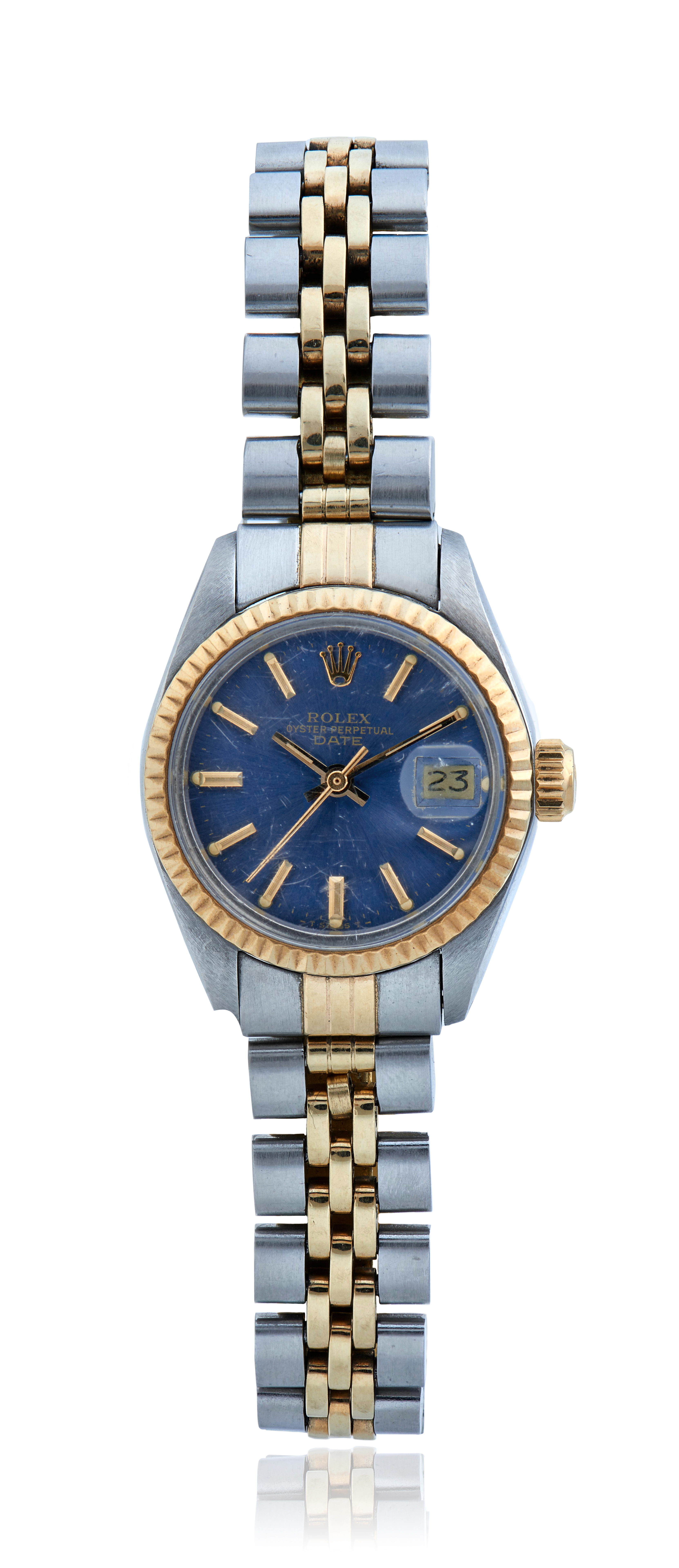 ROLEX, VINTAGE LADIES OYSTER PERPETUAL DATE, 6917 Christie's
