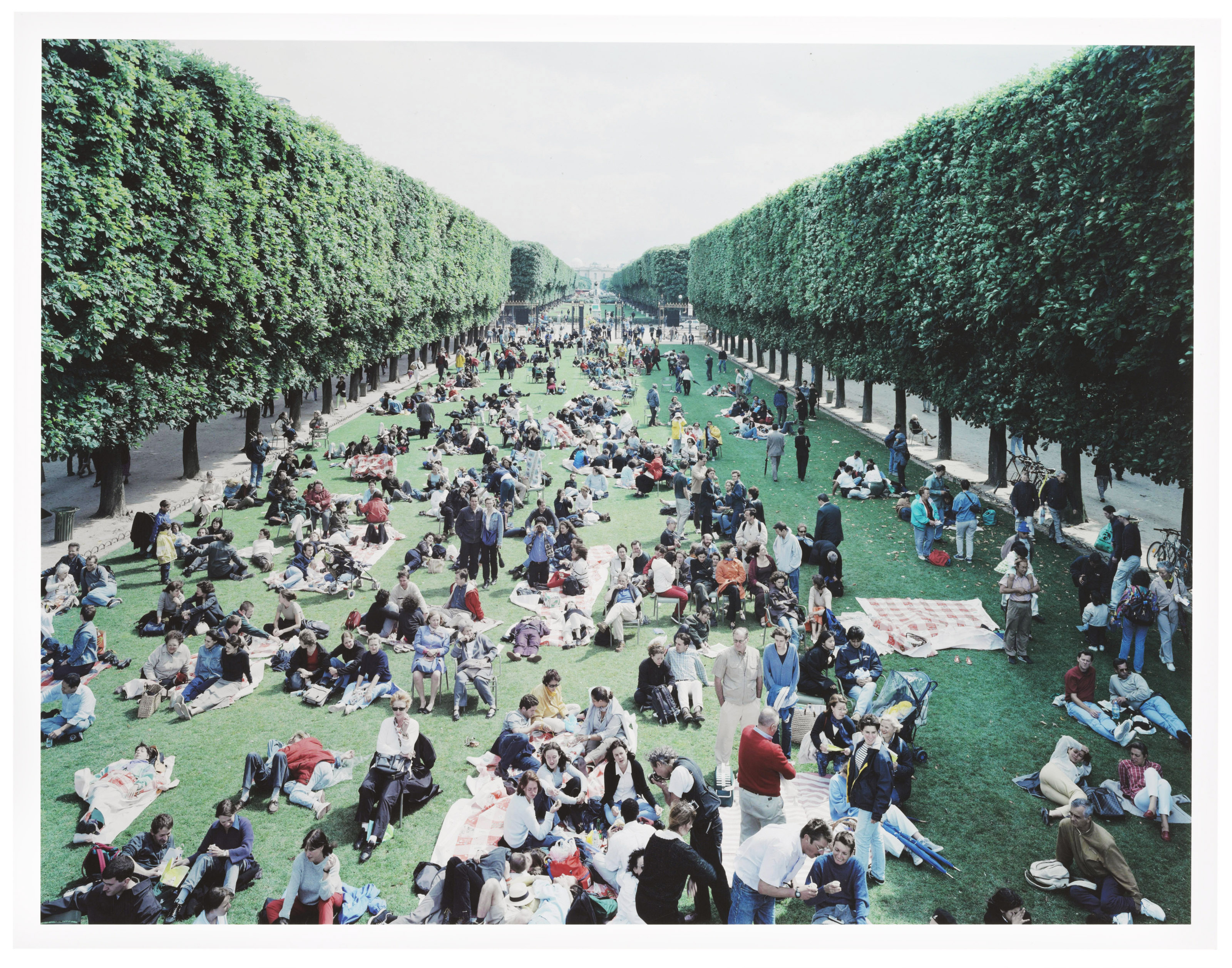 Picnic Allee, from A Portfolio of Landscapes and Figures, MASSIMO