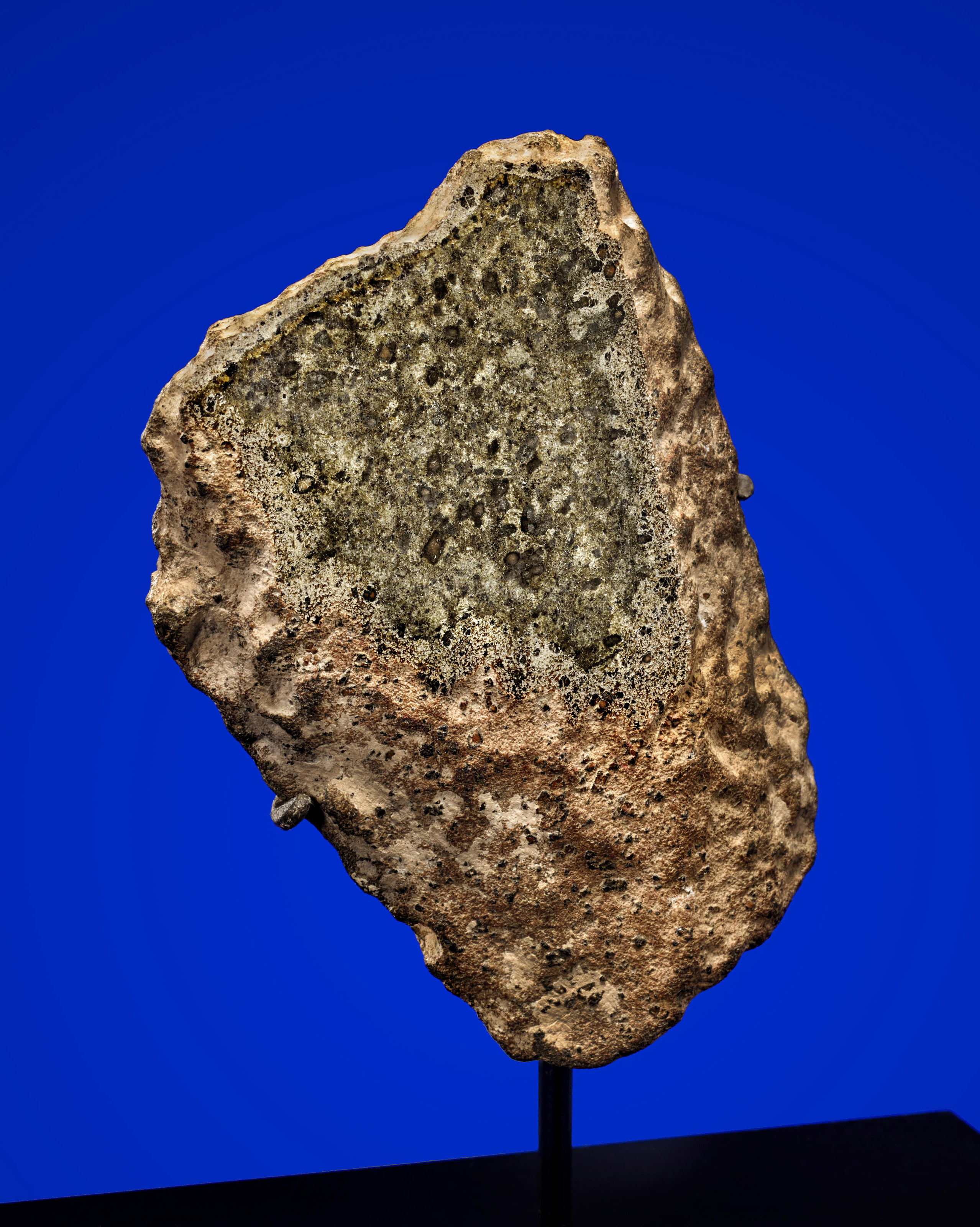 END PIECE OF A TRANSITIONAL SEYMCHAN METEORITE, | Christie's