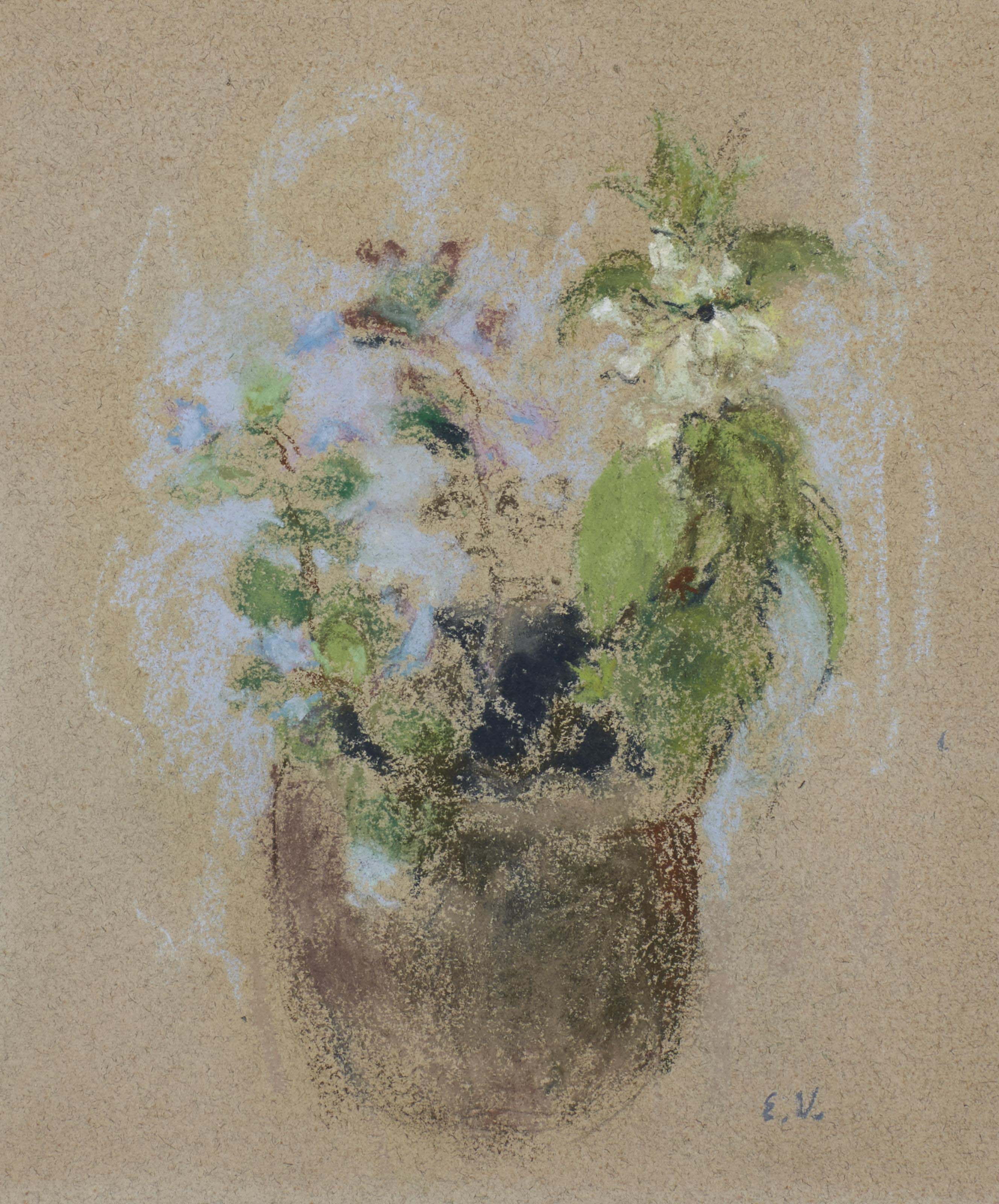 Edouard Vuillard 1868 1940 Bouquet De Fleurs 20th