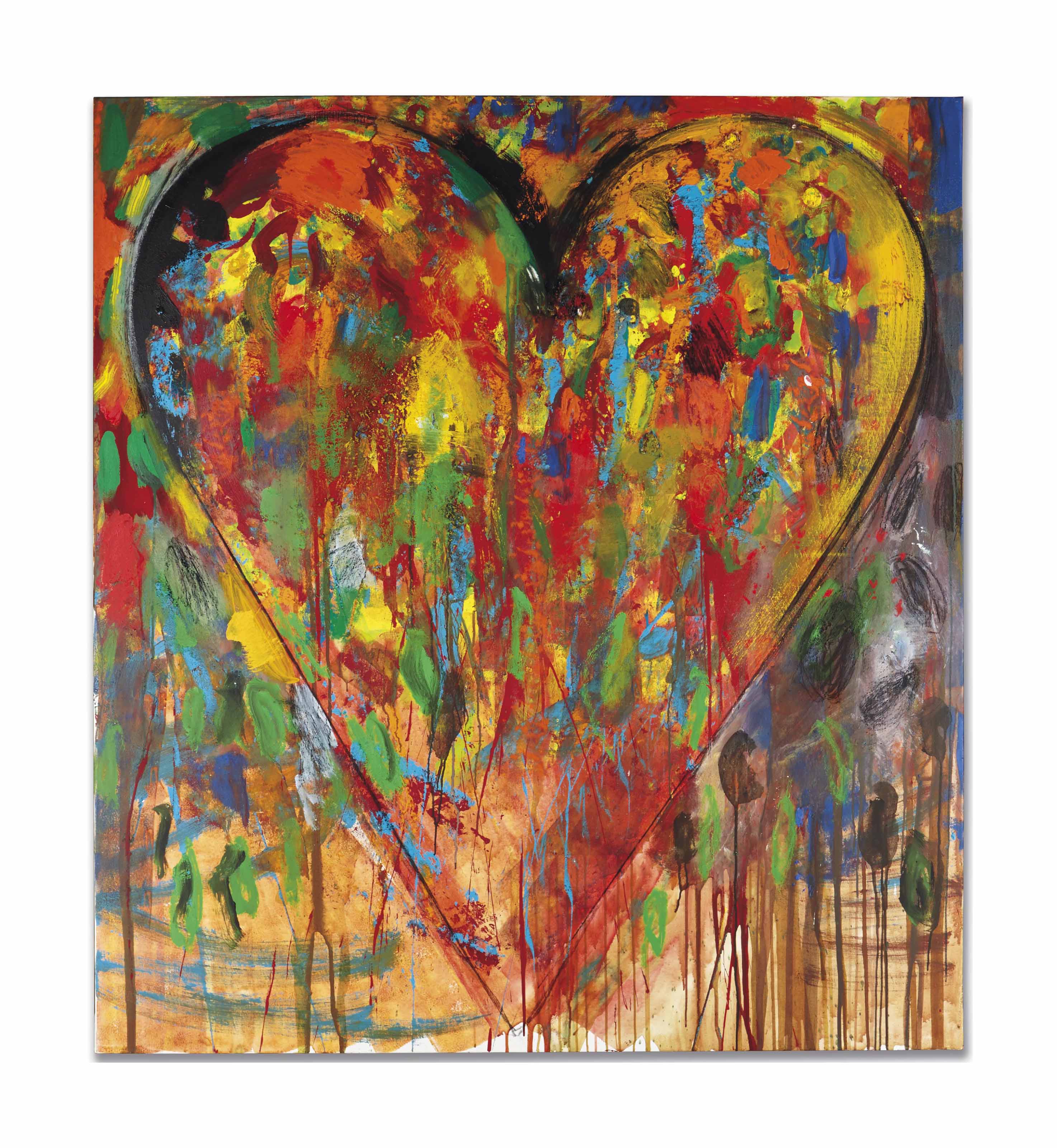 JIM DINE (NÉ EN 1935) , 5 GÖttingen songs No. 4