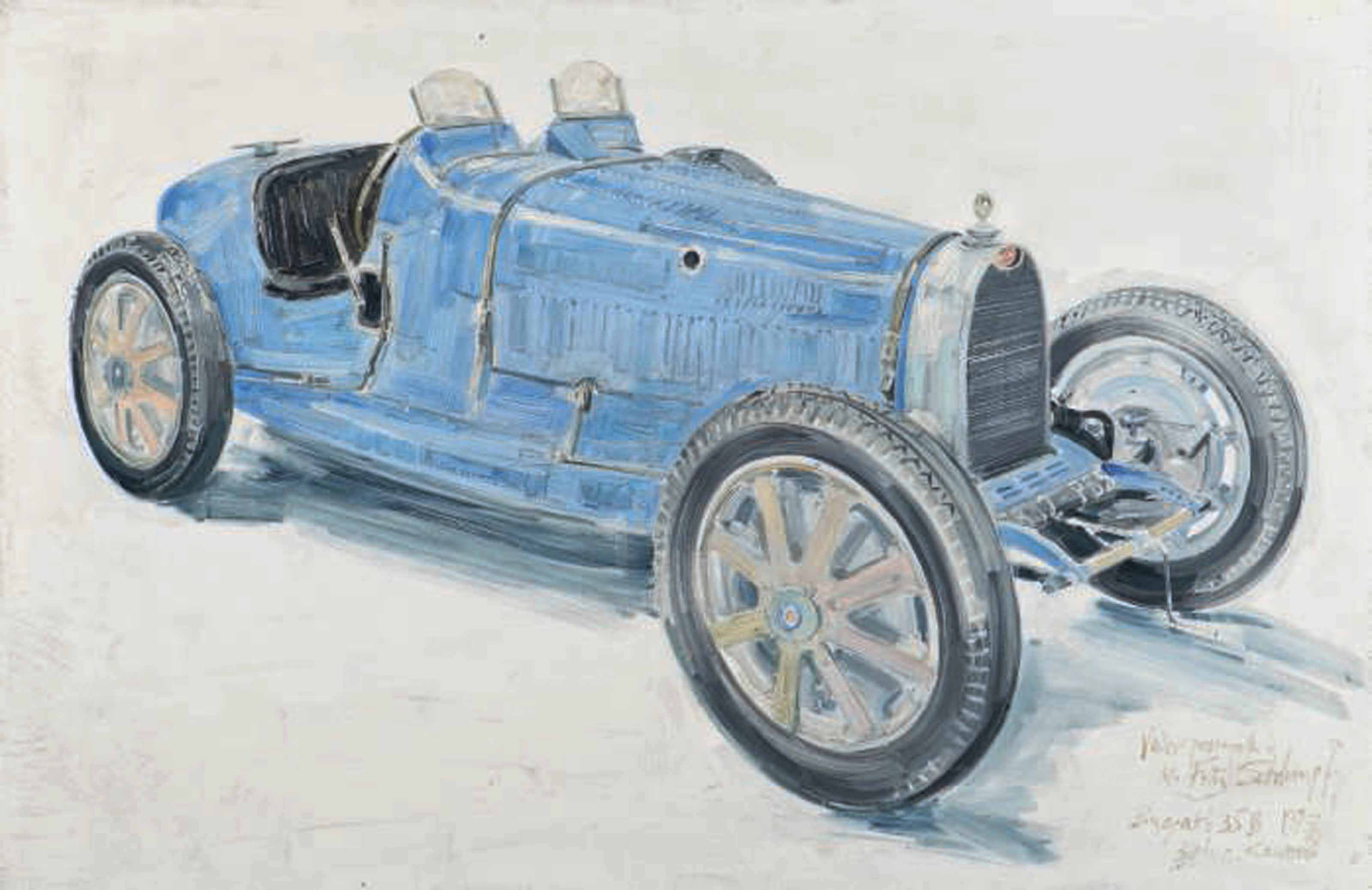 DTD Résine SB 1/43 - Bugatti Type 52 Baby Electrique 1929