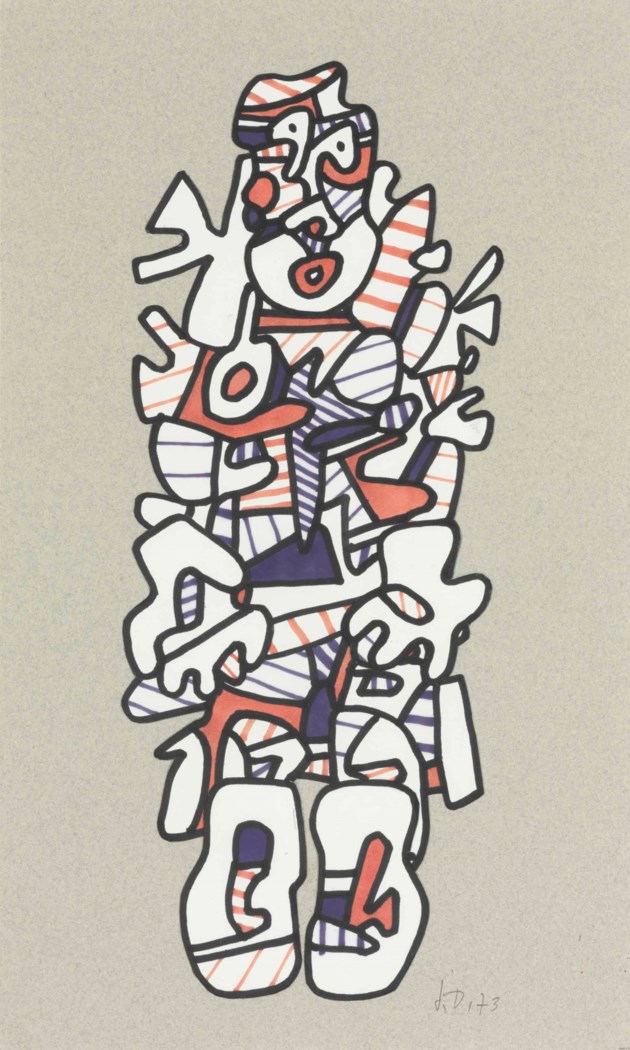 JEAN DUBUFFET(1901-1985), Personnage | Christie's