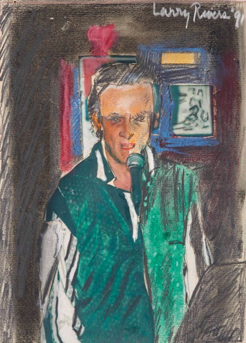 LARRY RIVERS (19232002), LR Singing Christie's