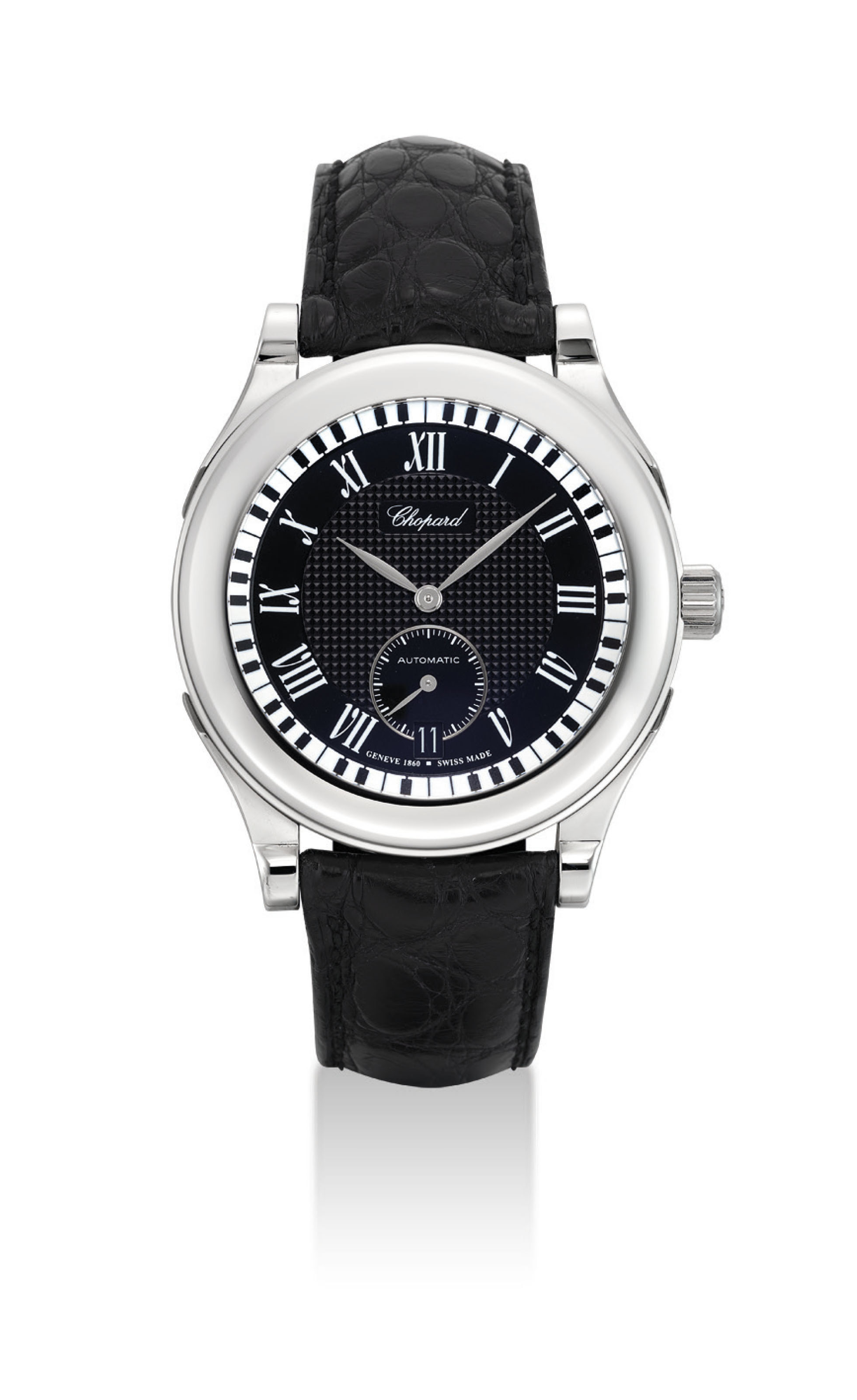 CHOPARD. A STAINLESS STEEL LIMITED EDITION AUTOMATIC WRISTWATCH