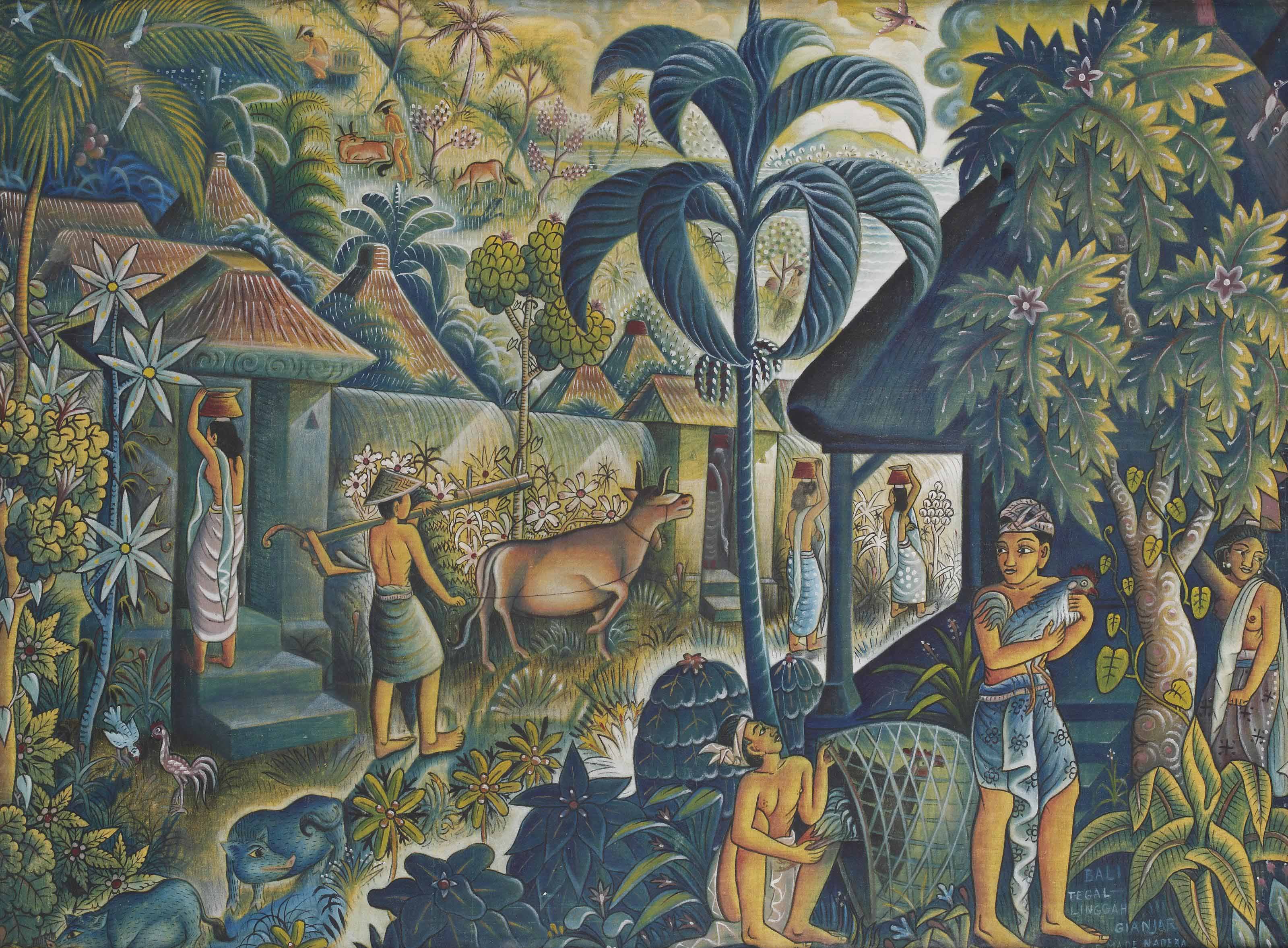 Ida Bagus Made Nadera (1910-1998) , Tegalinggah Gianjar Bali | Christie's