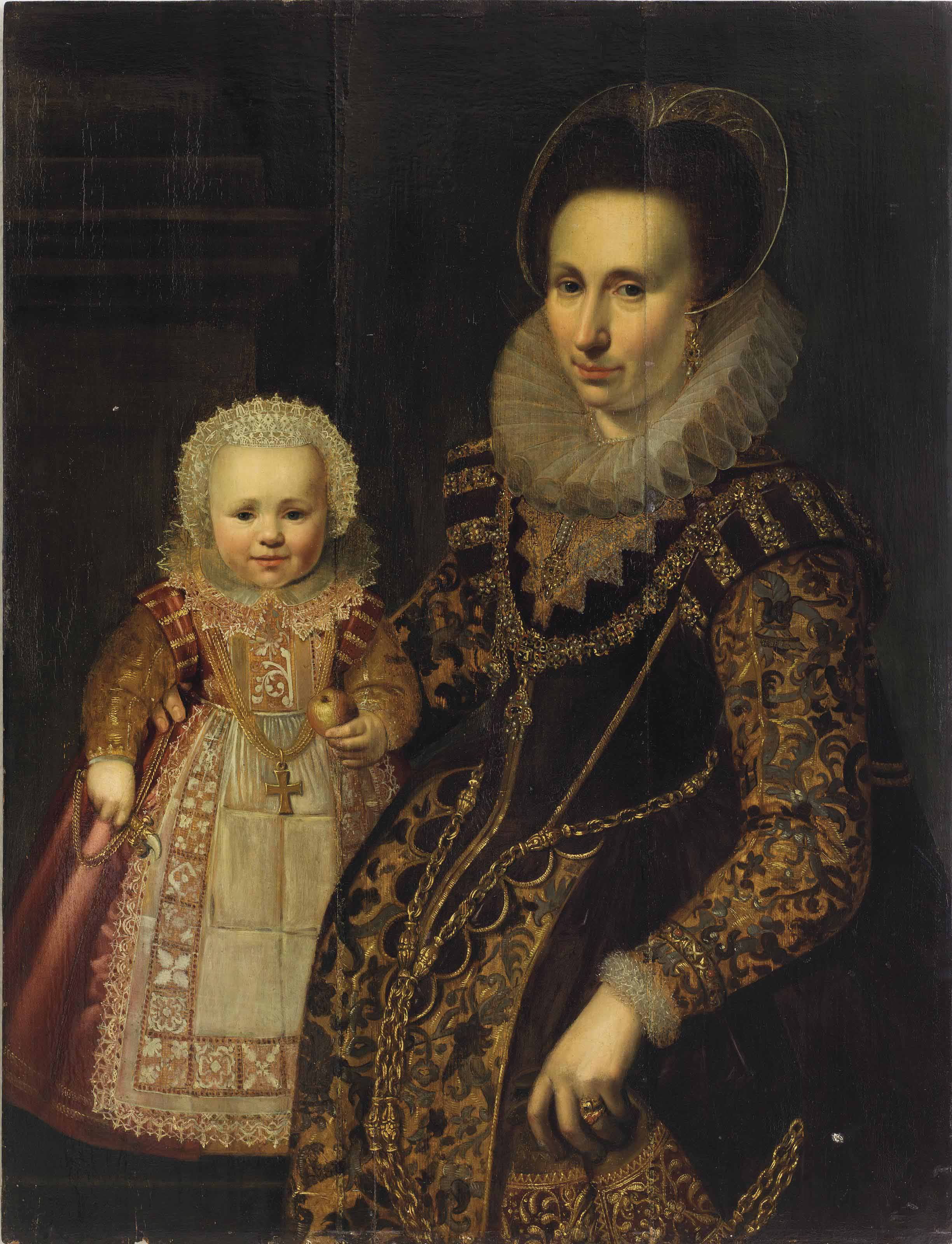 Attributed to Evert van der Maes (The Hague 1577-1646/47)
