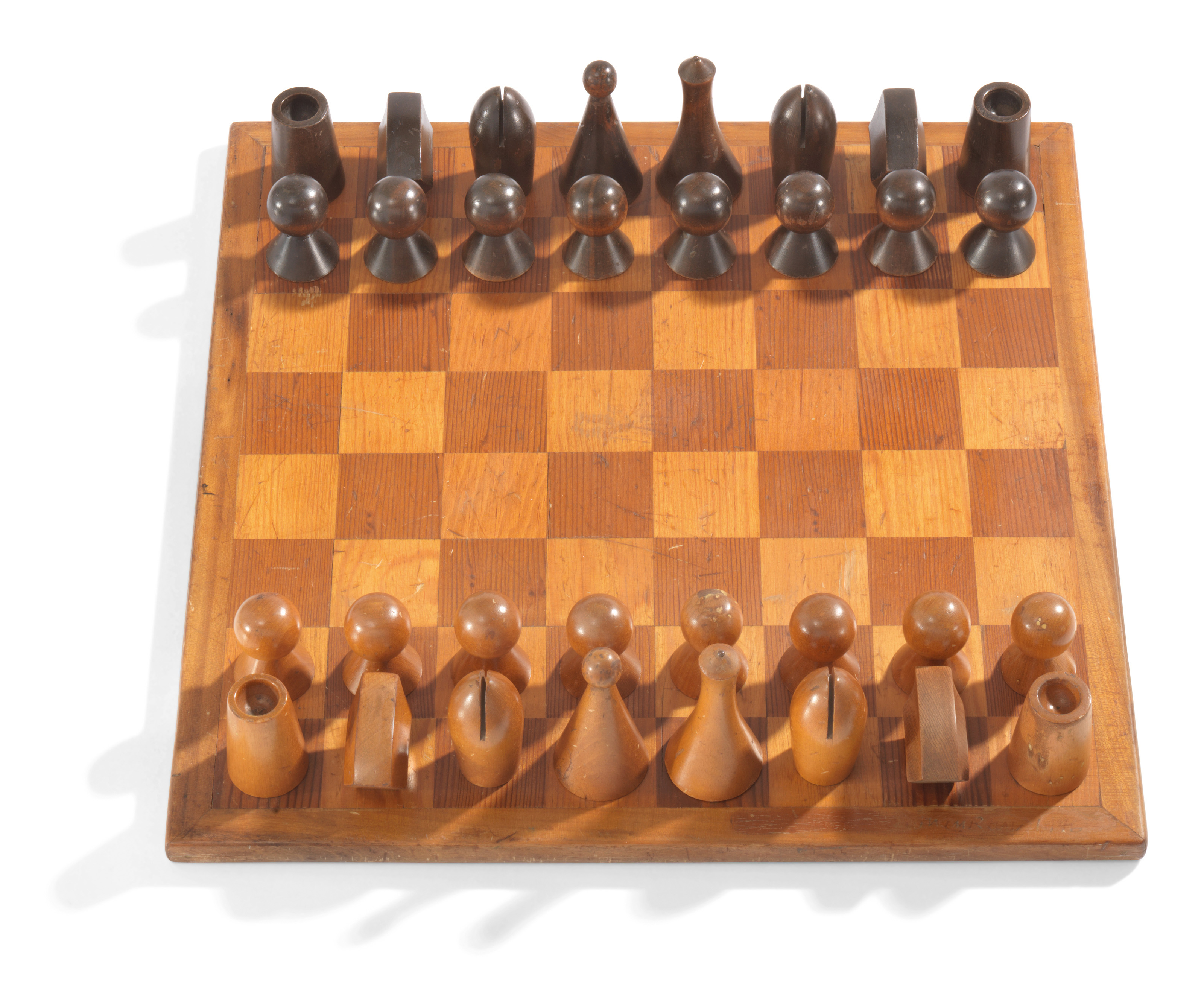 man ray chess set