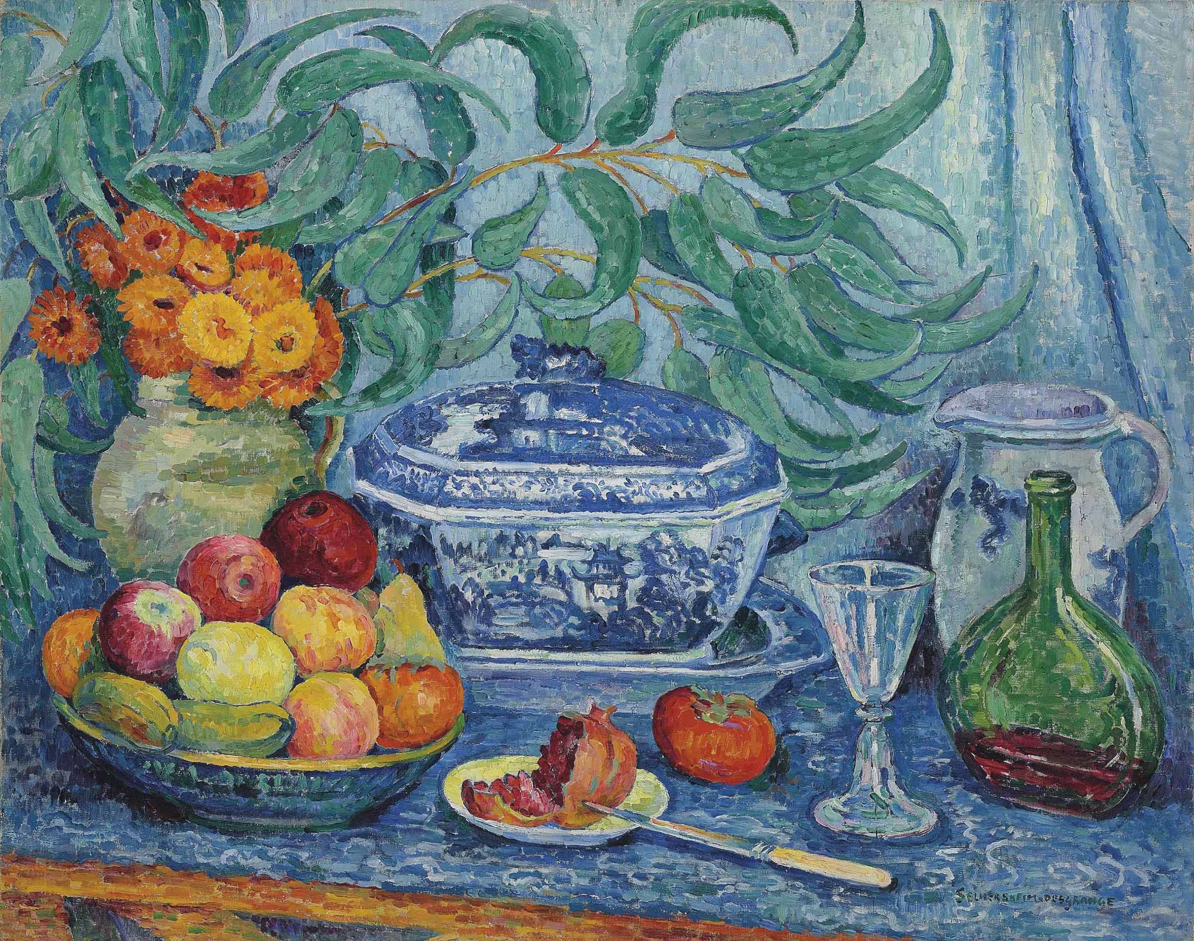 Jeanne Selmersheim-Desgranges (1877–1958), Nature morte à la soupière  chinoise | Christie's