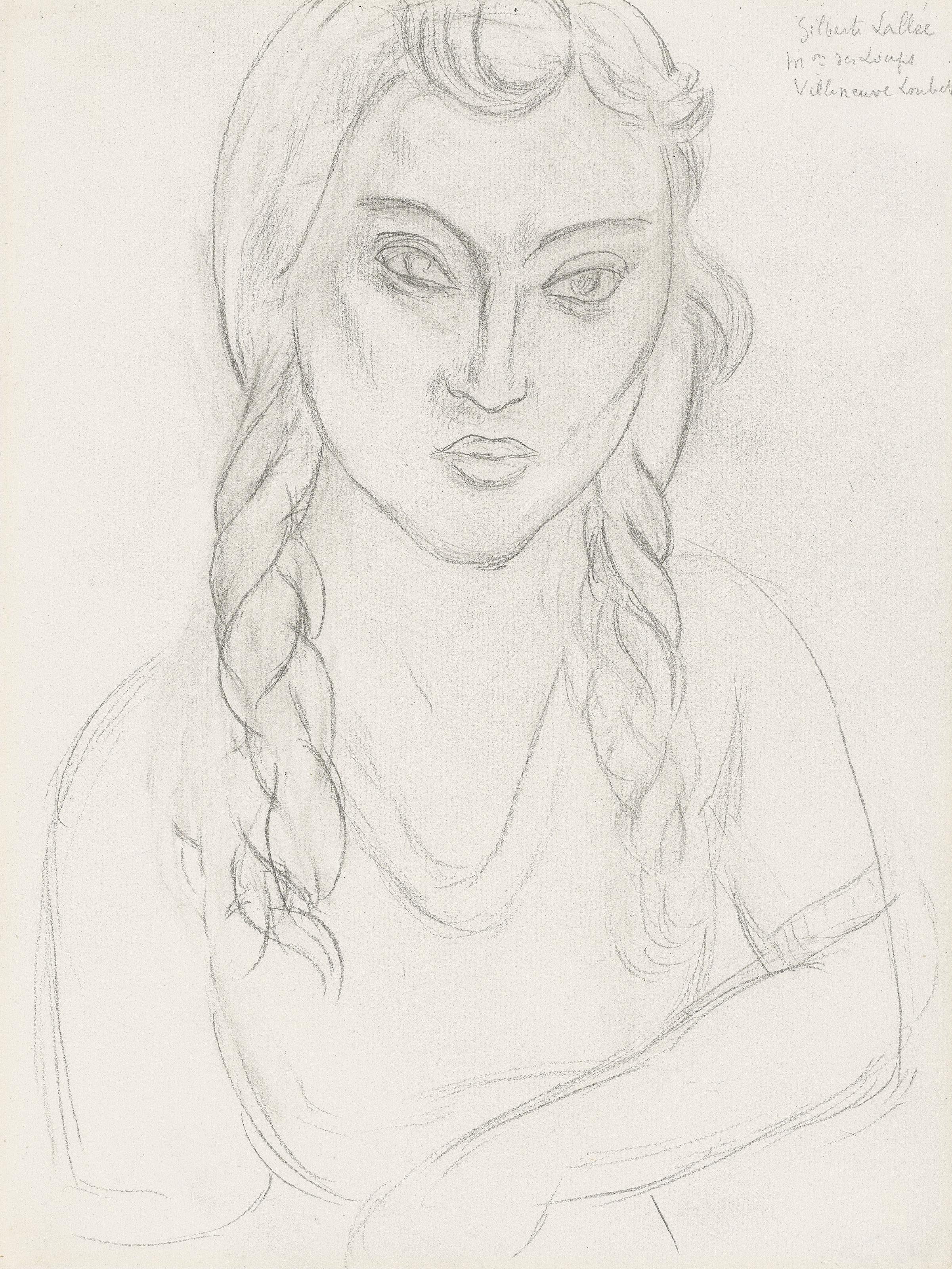 Portrait de Gilberte Lallée