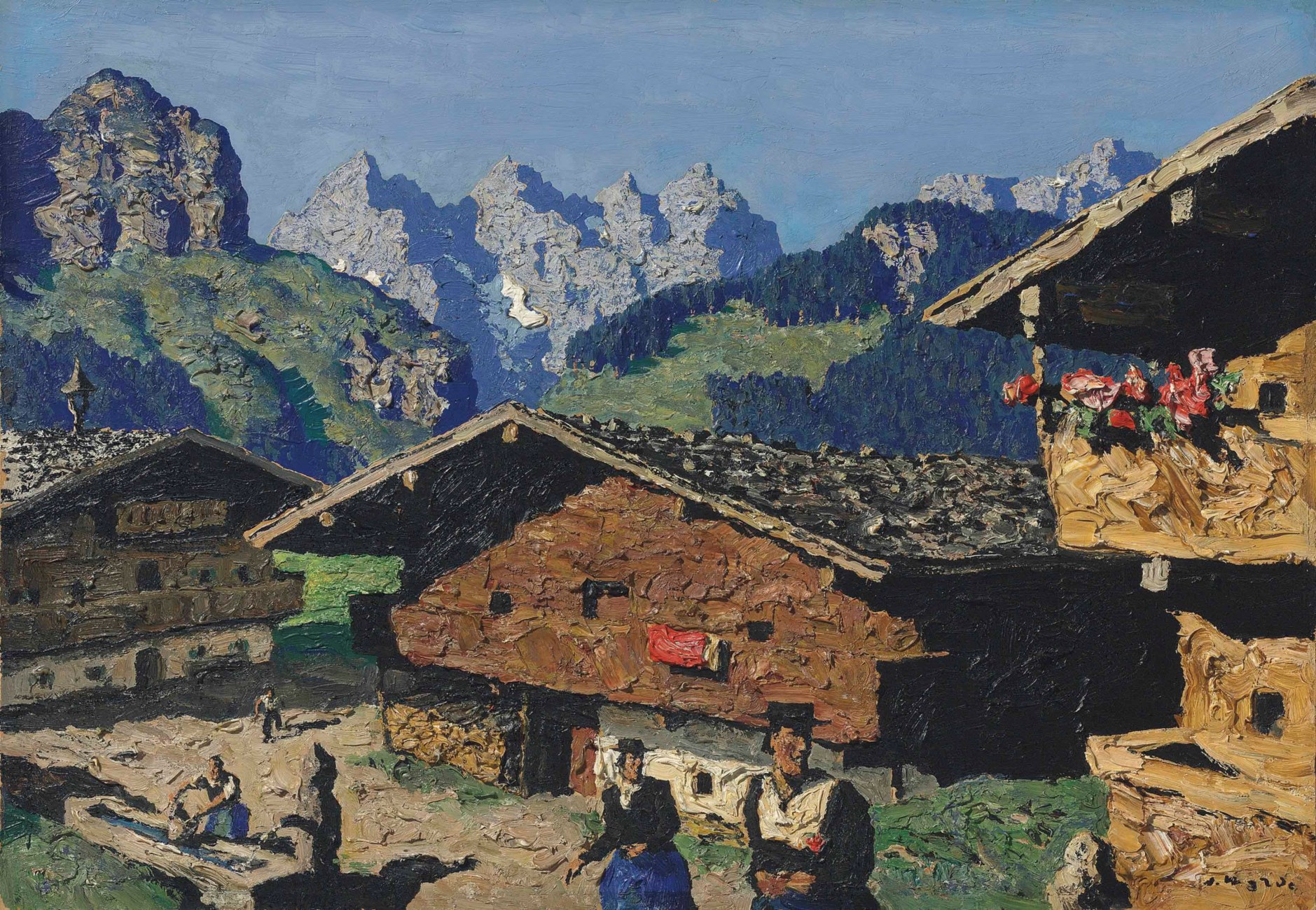 Alfons Walde (18911958), Bergweiler Christie's