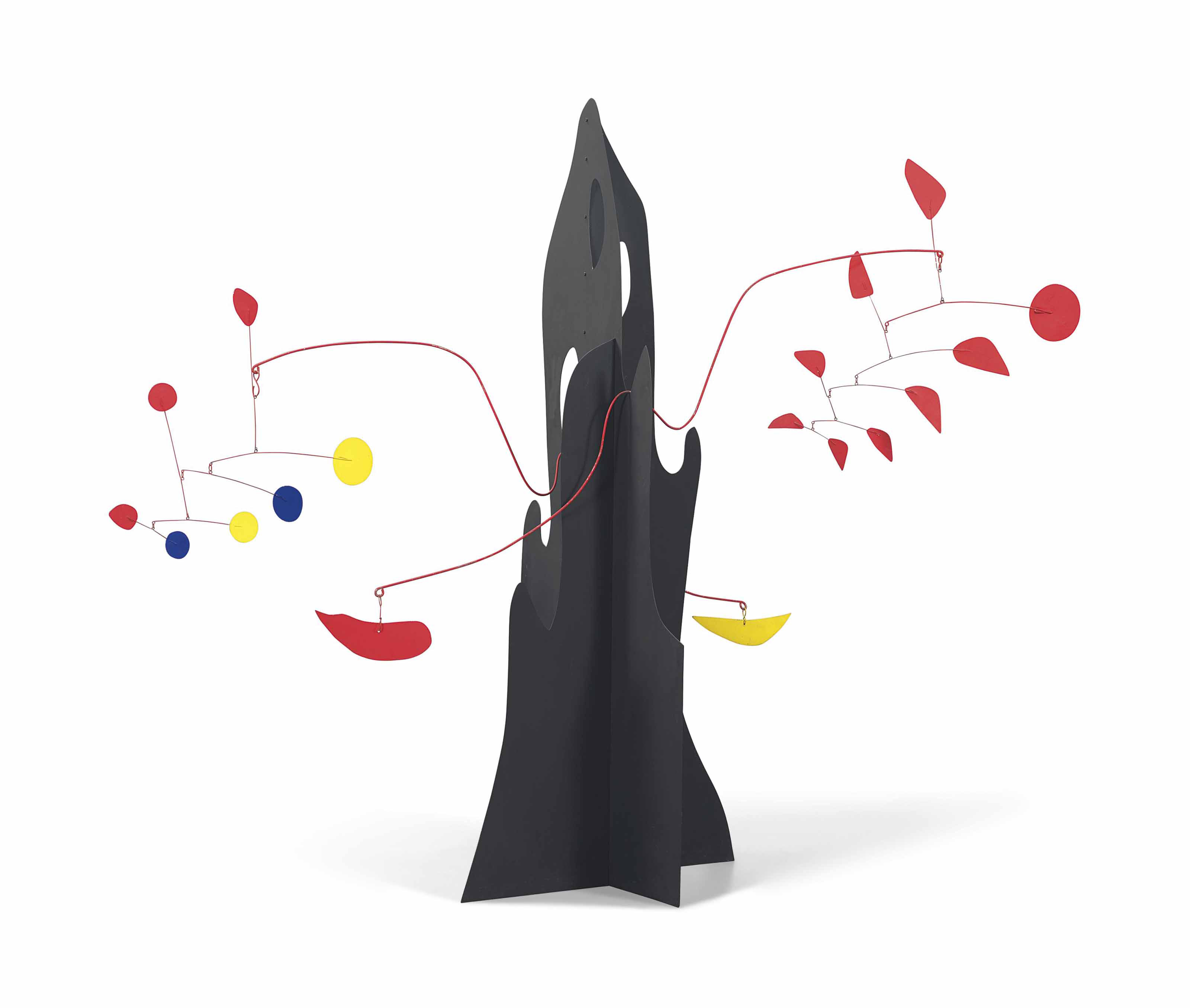 Alexander Calder (1898-1976), Crag with Yellow Boomerang and Red 