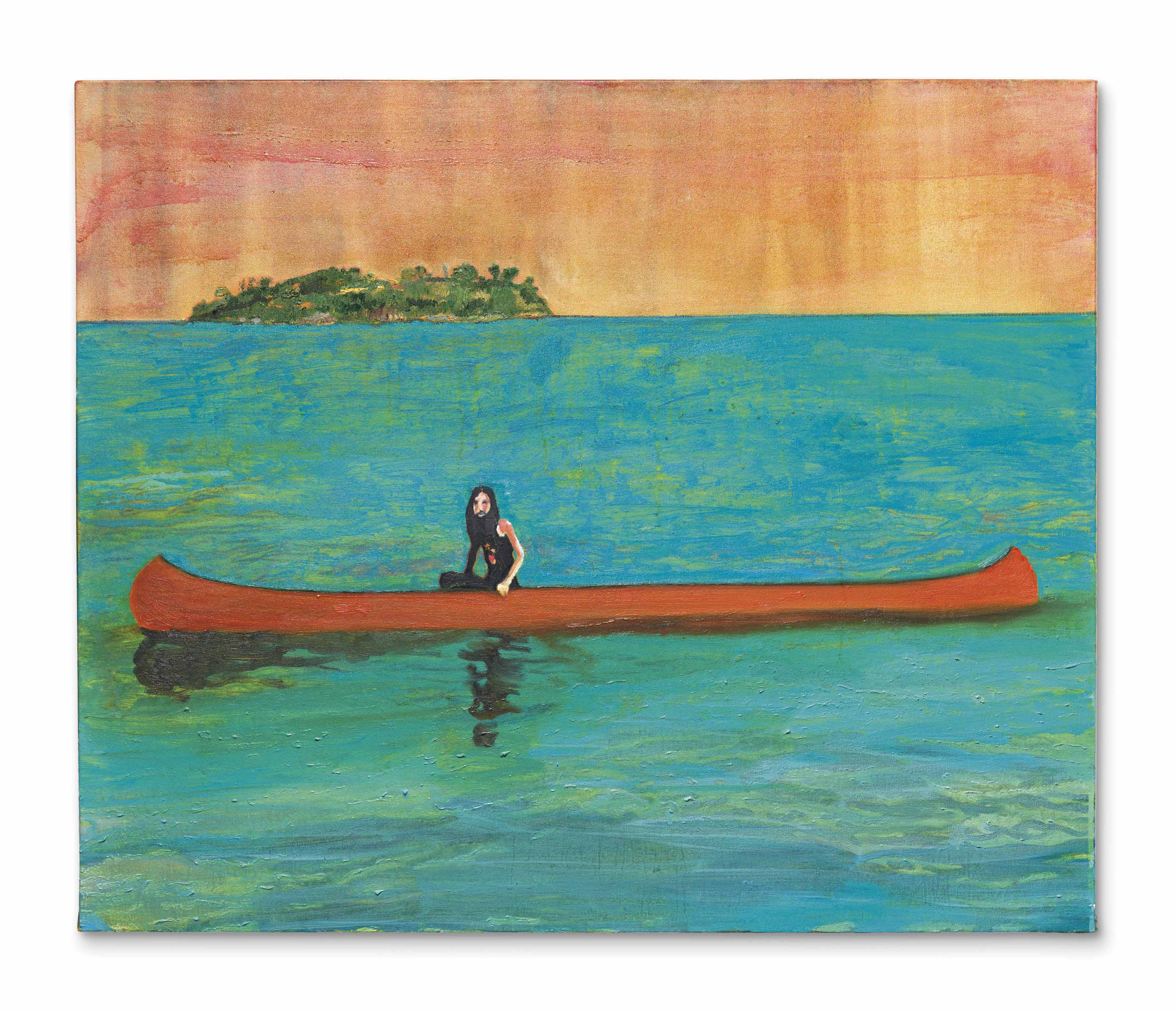 Peter Doig (b. 1959) , Island Painting Christie's