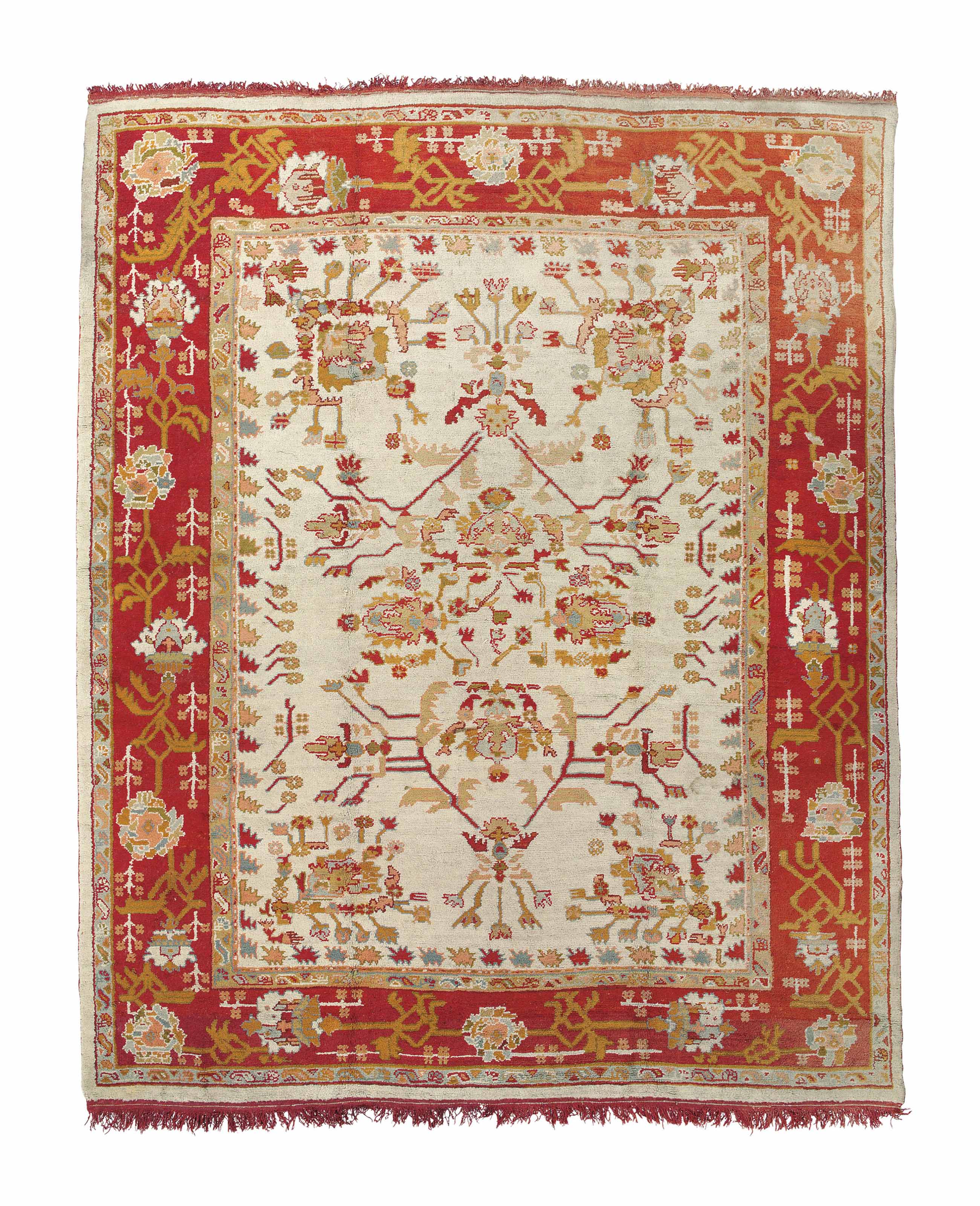 AN USHAK CARPET , WEST ANATOLIA, LATE 19TH CENTURY Christie's