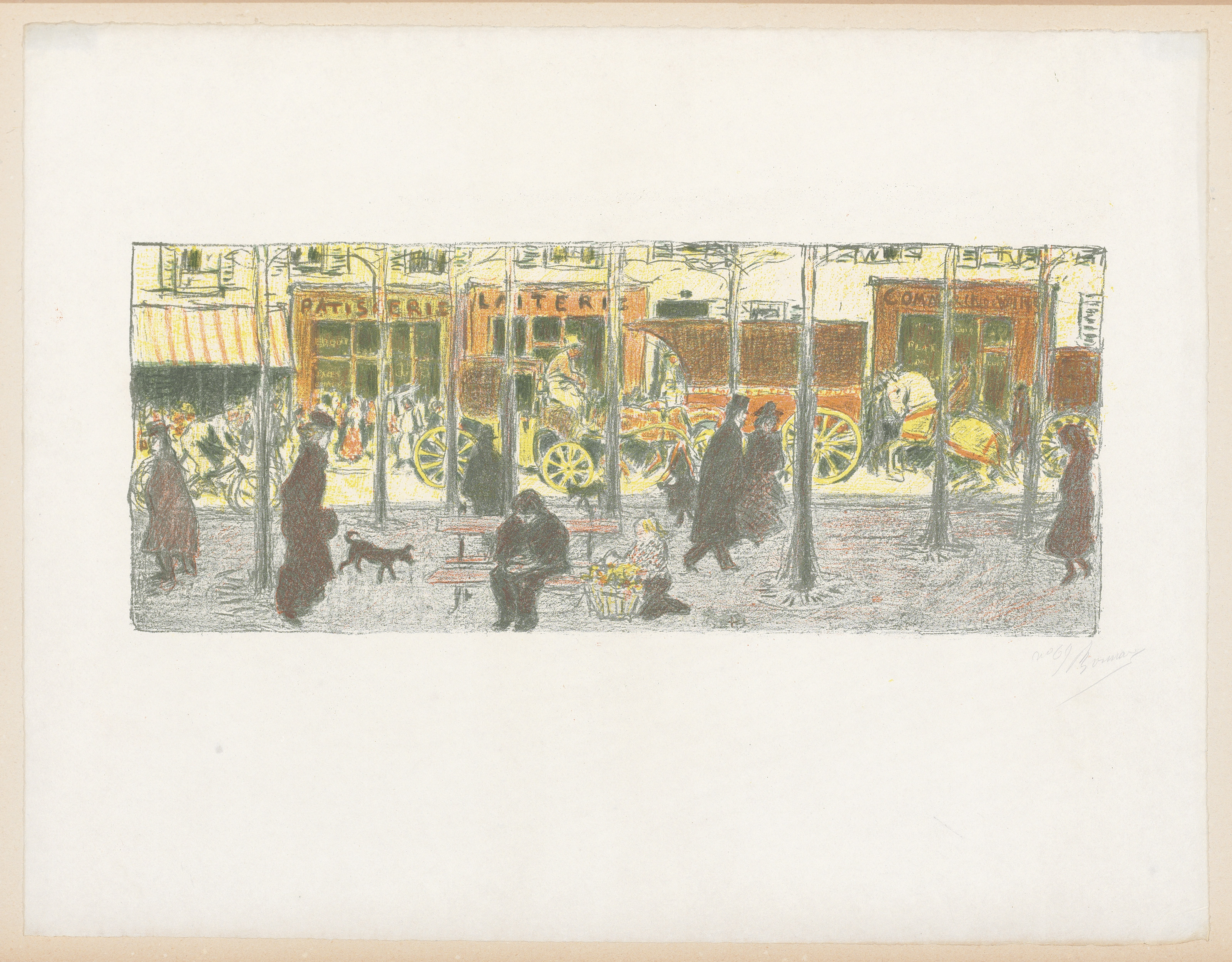 Pierre Bonnard, Quelques aspects de la vie de Paris | Christie's