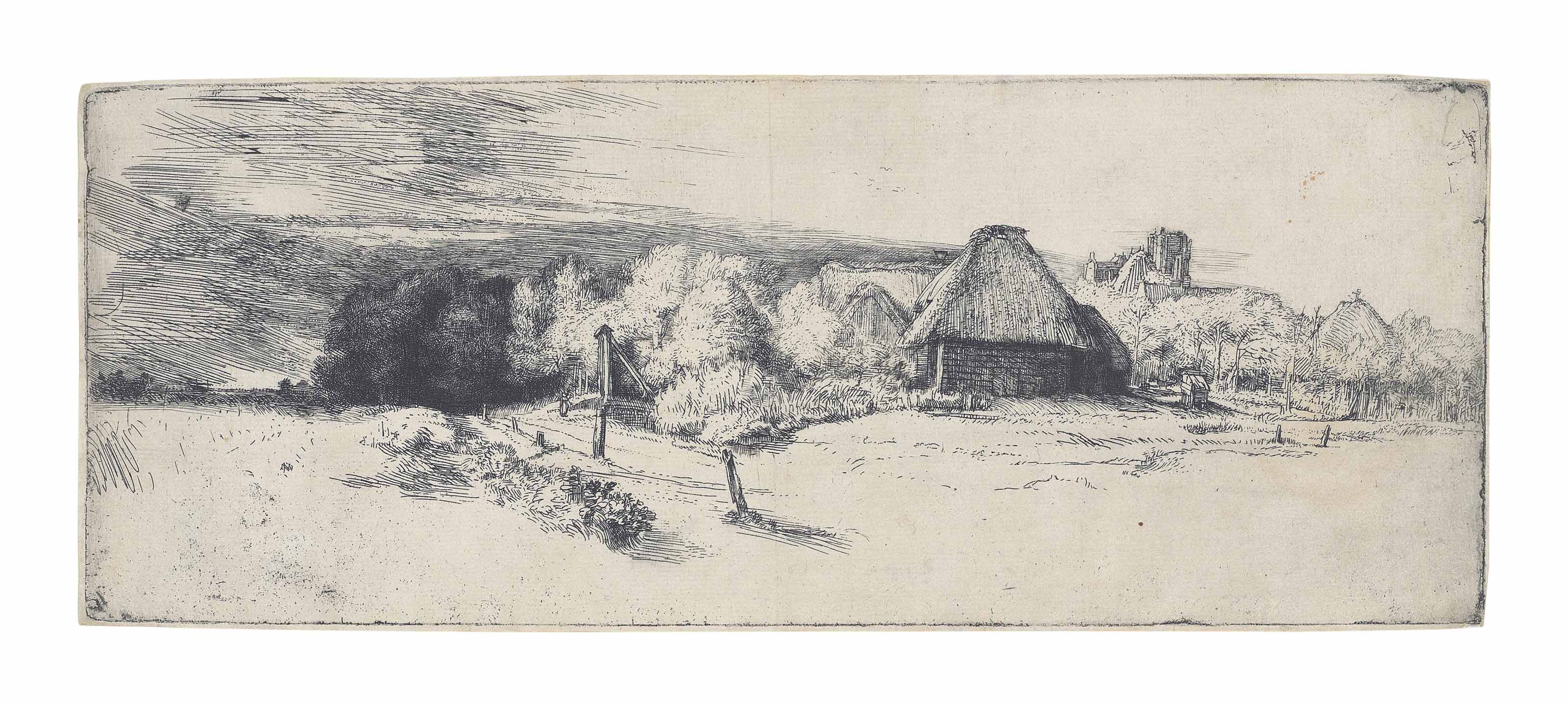 Landscape with a Farm Building and the 'House with the Tower'