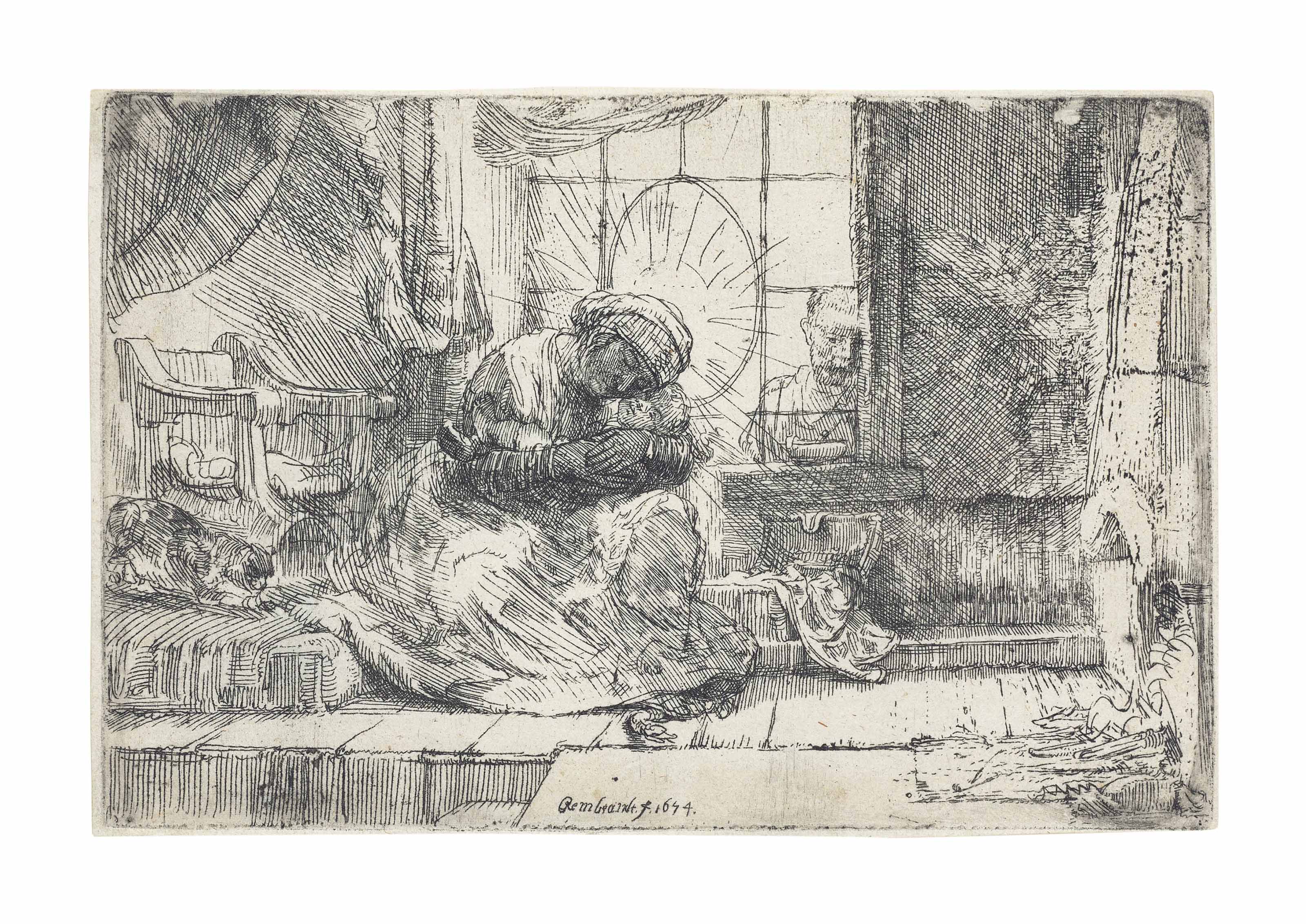The Holy Family with the Cat and Snake
