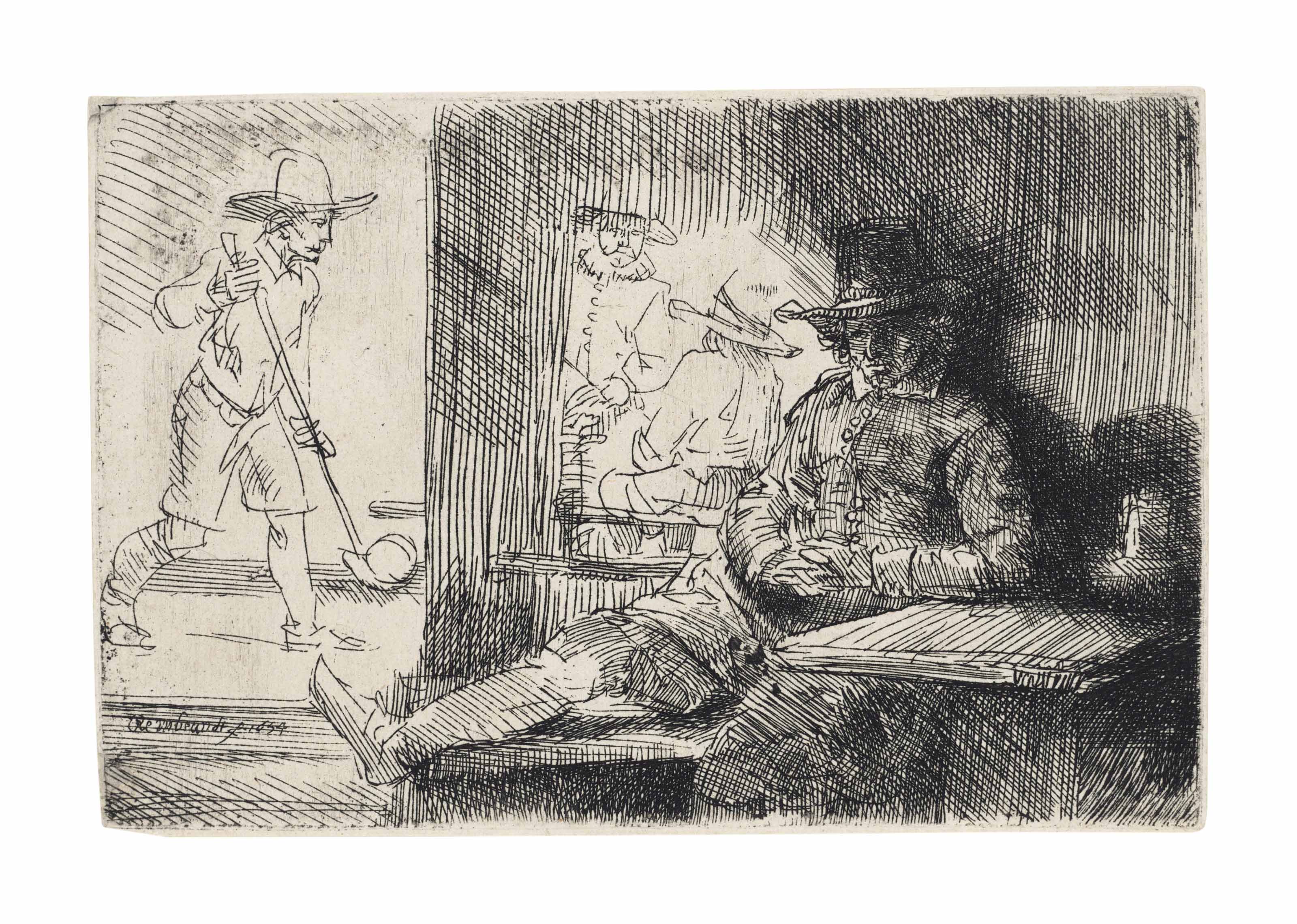 The Ringball Player ('Het Klosbaantje')