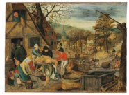 Bruegel Bilder Pieter Bruegel Der ltere Zwei Affen EEHHG