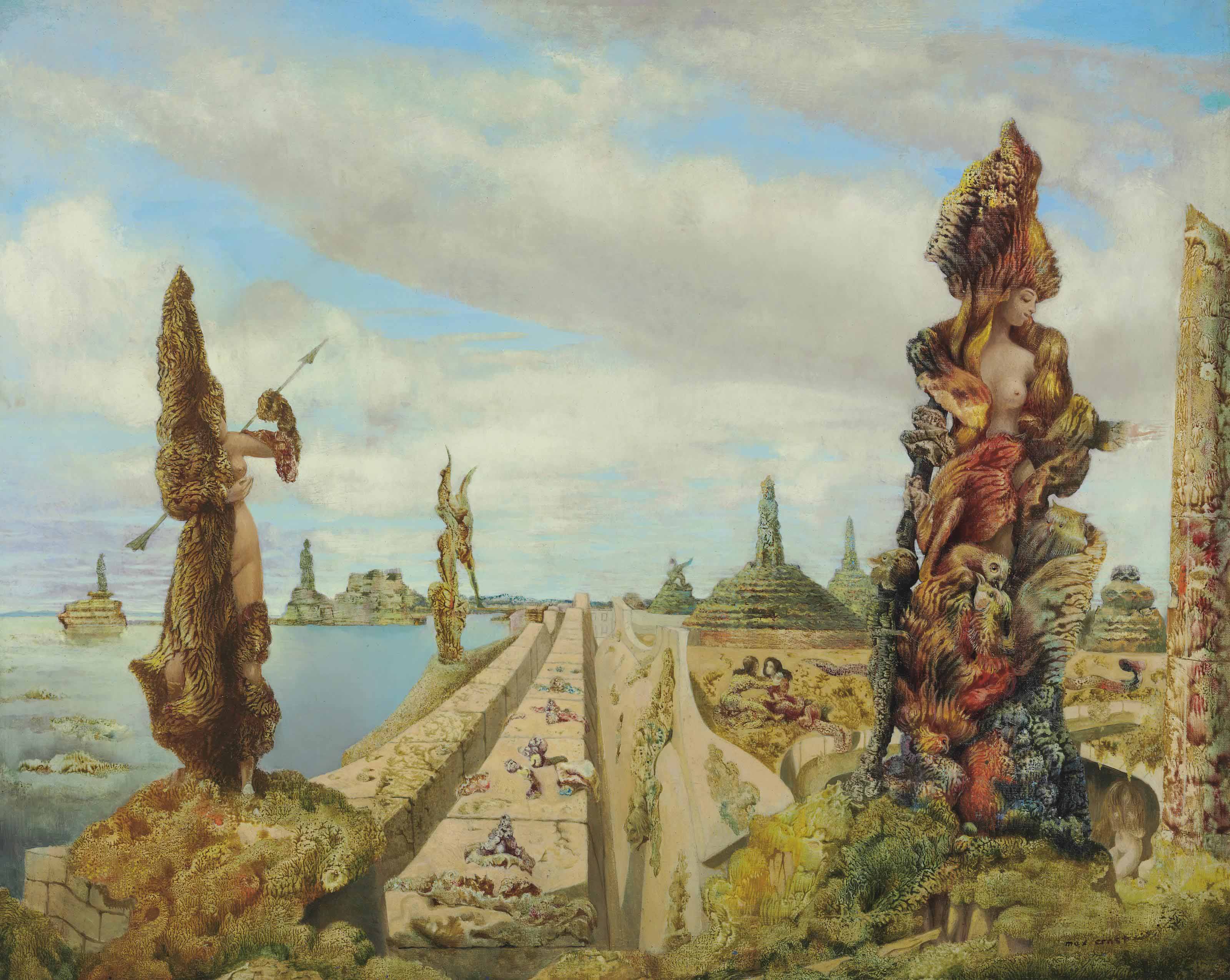 Max ernst картины