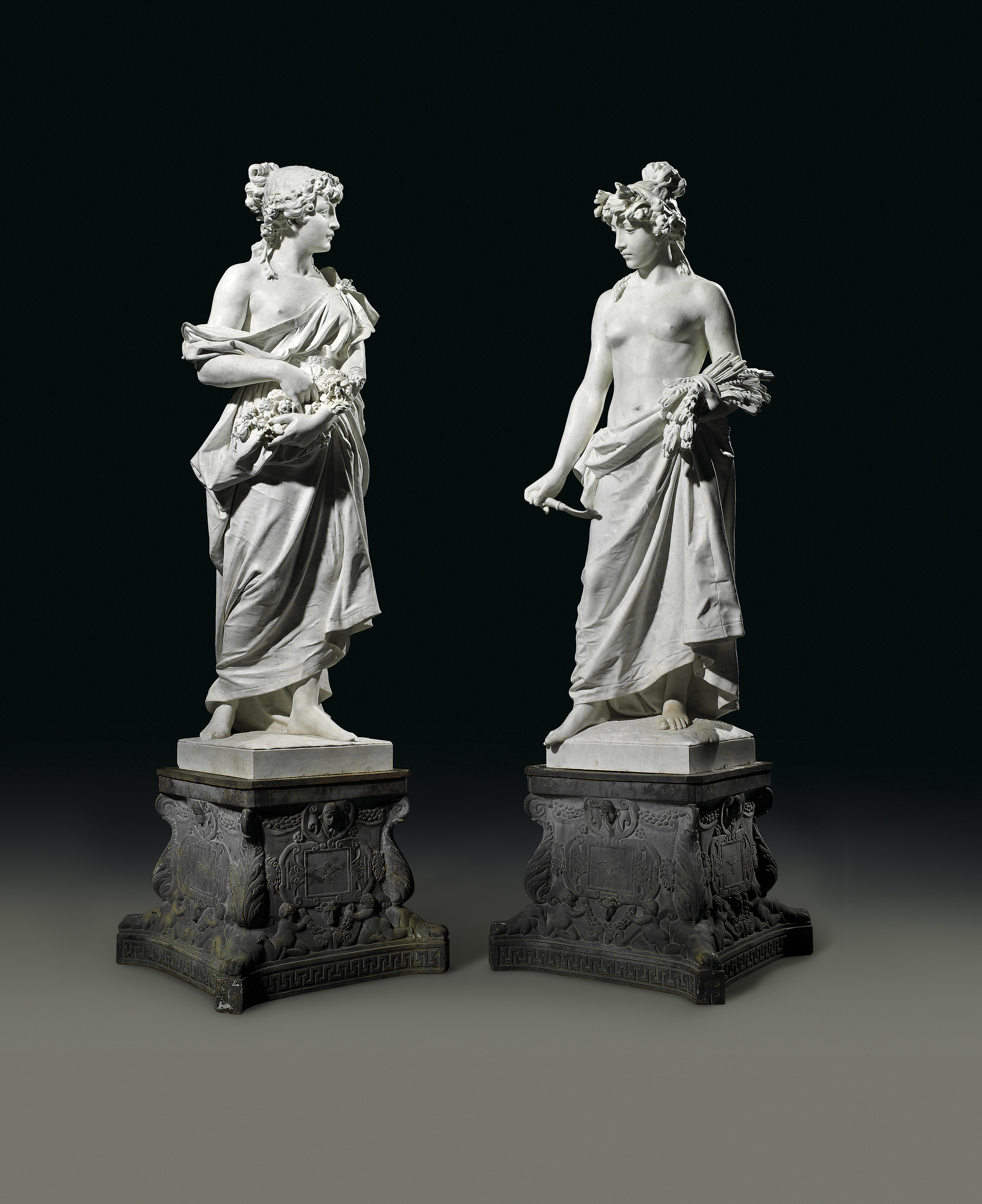 CARLO NICOLI (ITALIAN, 18431915) , Le Quattro Stagioni (The Four