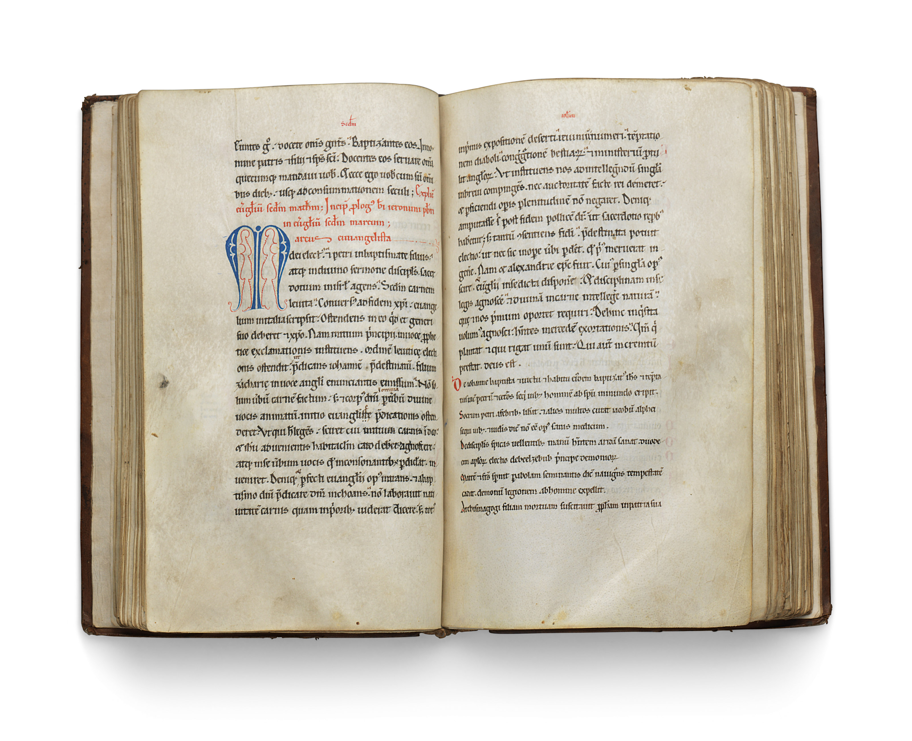 The Montmajour Gospels In Latin Decorated Manuscript On Vellum Southern France Probably Arles Or Montmajour Middle