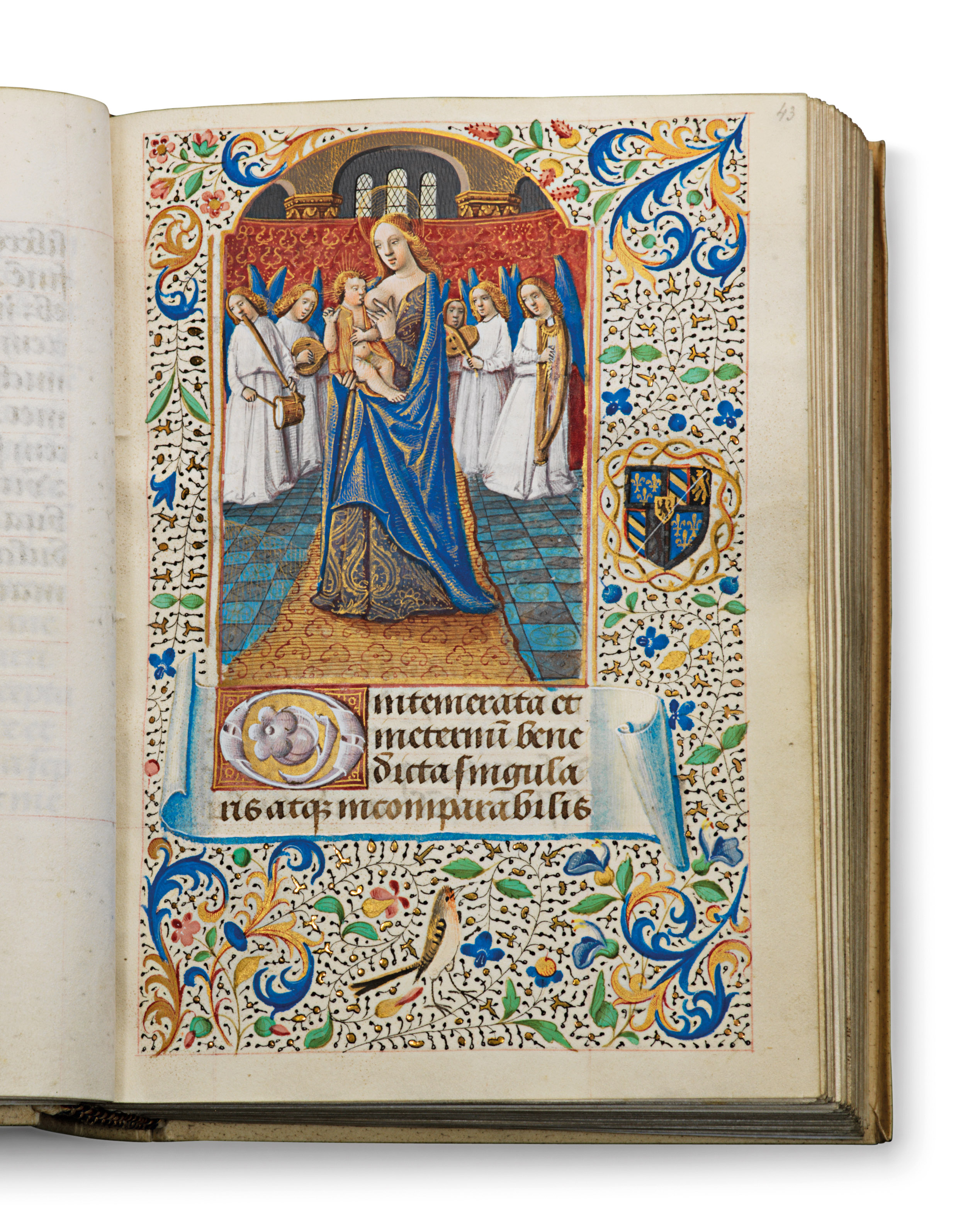 BOOK OF HOURS OF ANTHONY OF BURGUNDY, use of Rome, in Latin ...