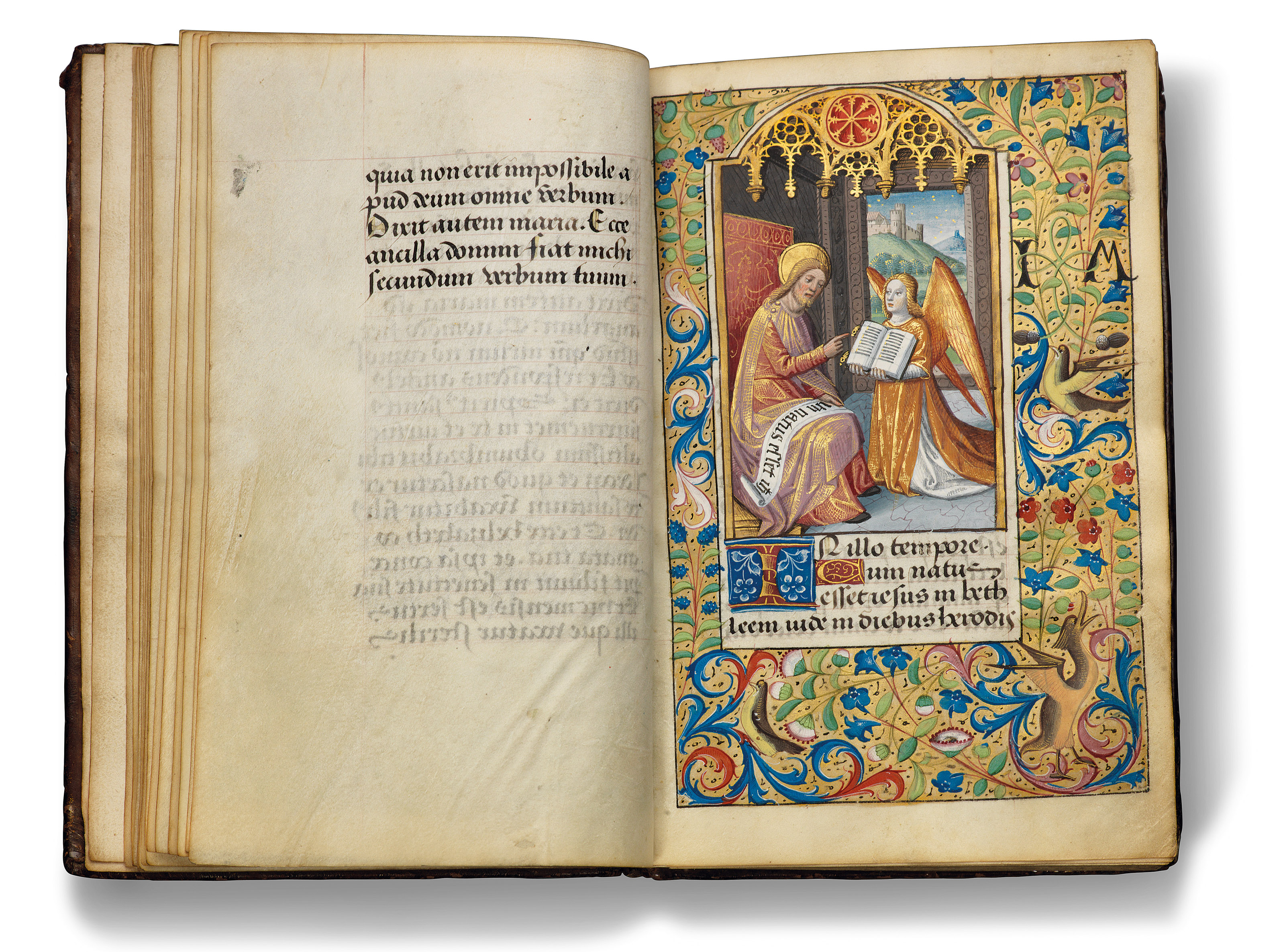 BOOK OF HOURS, use of Paris, in Latin and French