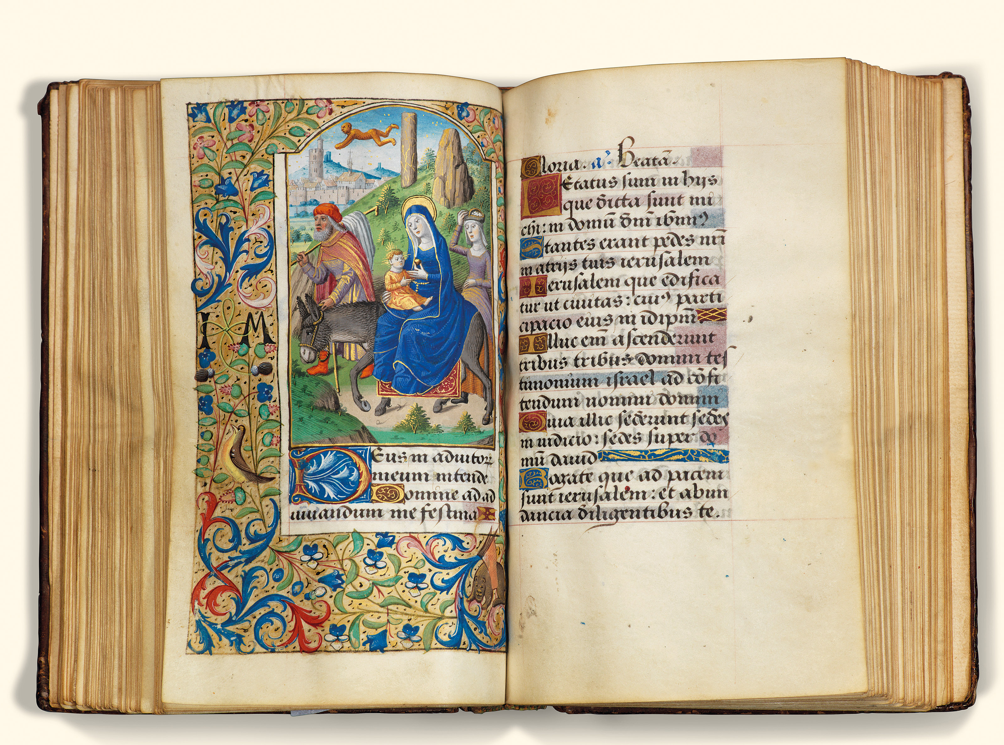 BOOK OF HOURS, use of Paris, in Latin and French