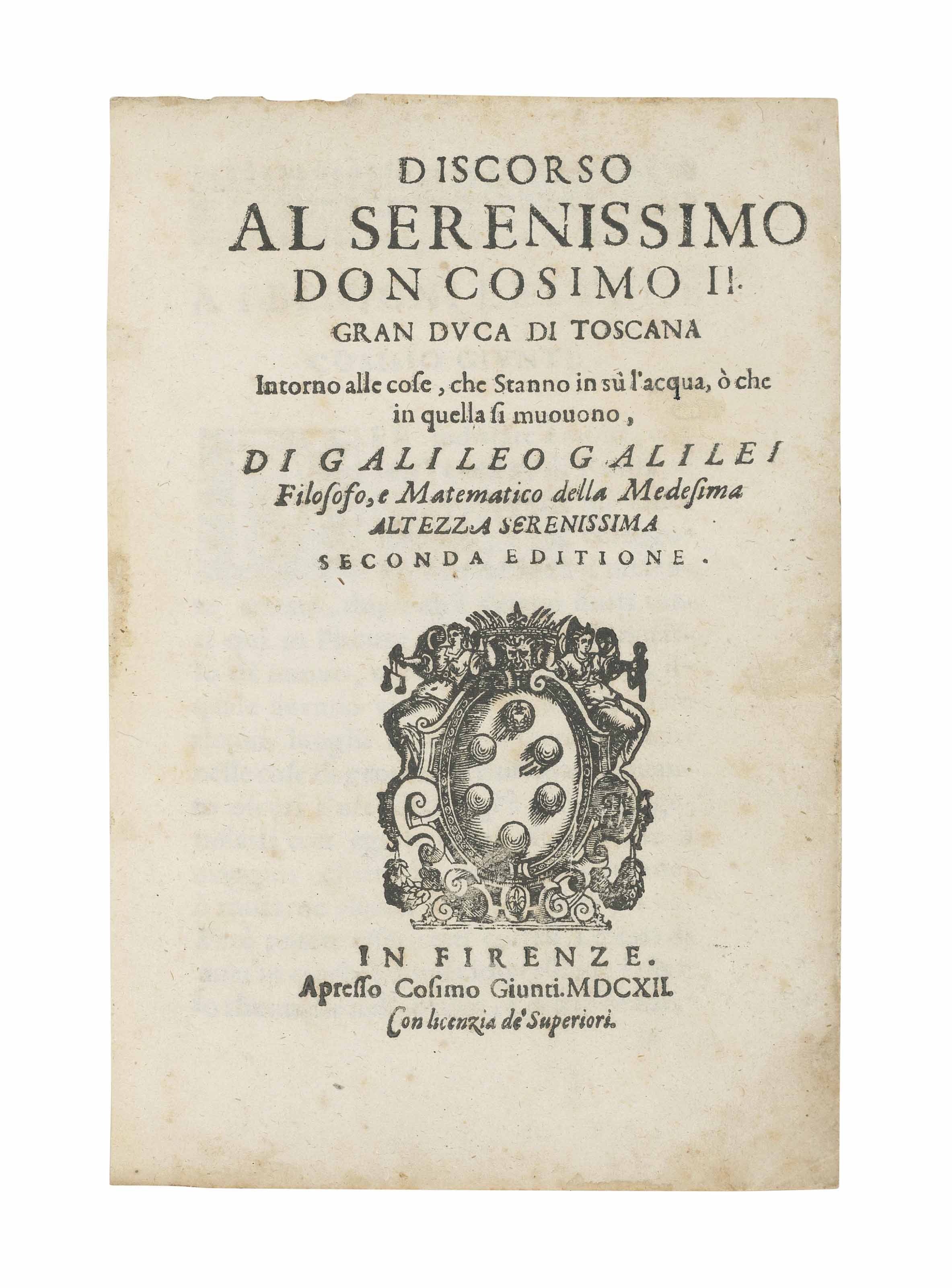Galileo Galilei Lots In Our Price Database Lotsearch