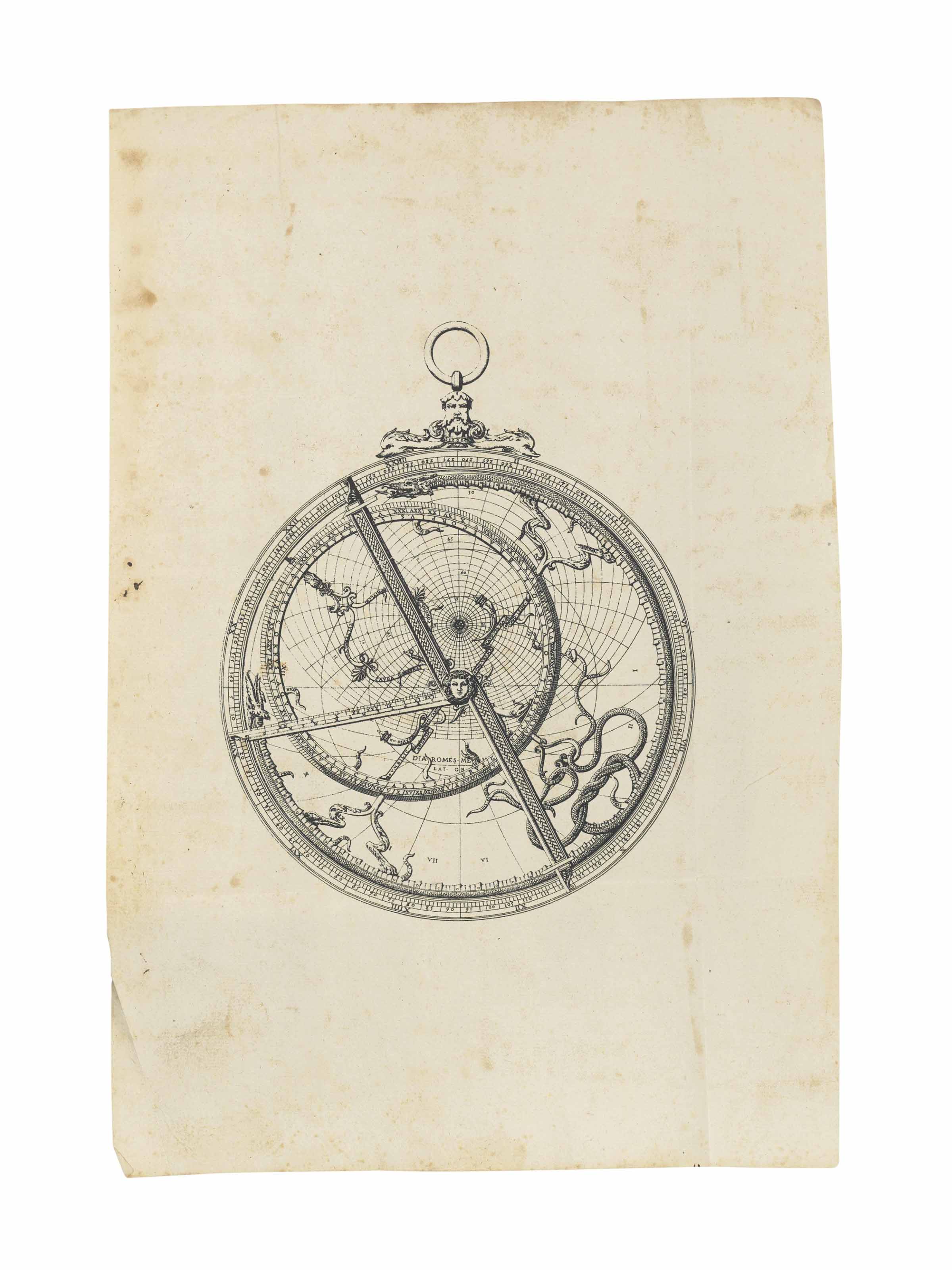Henrion Didier C 1580 C 1640 Briefve Explication De L Usage De L Astrolabe Paris N P