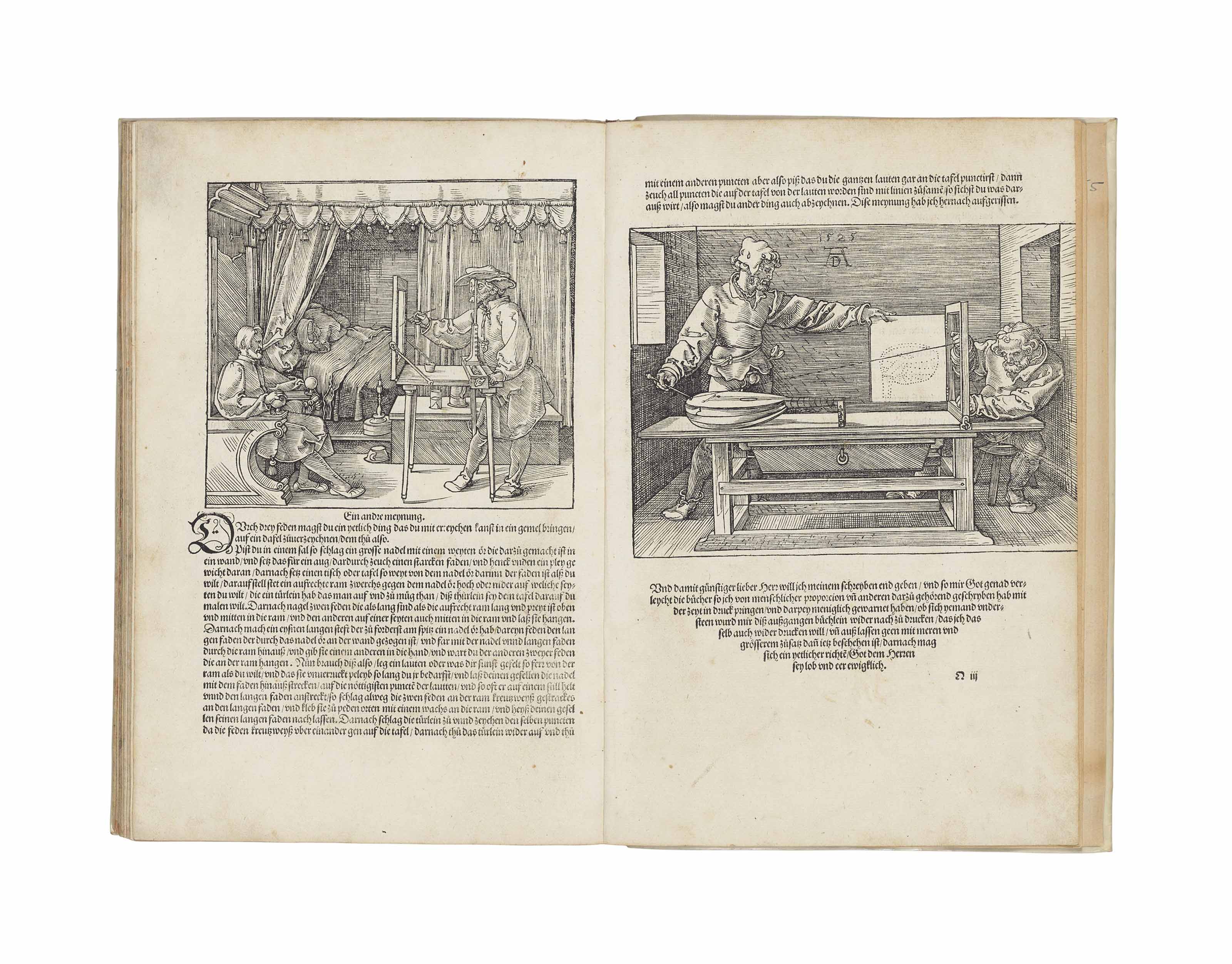 DÜRER, Albrecht (14711528). Underweysung der messung