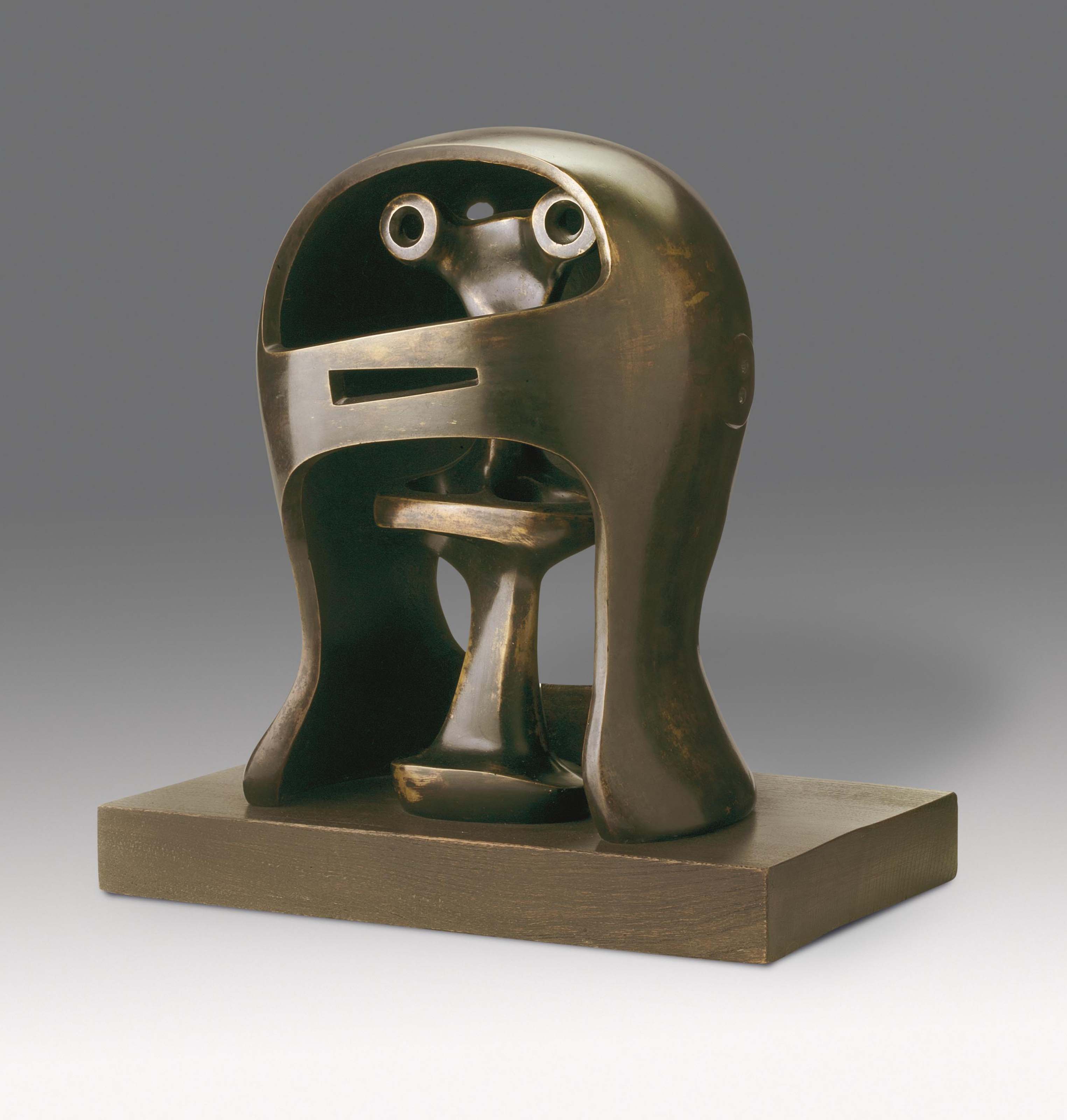 Henry Moore, O.M., C.H. (18981986) , Helmet Head No. 2 Christie's