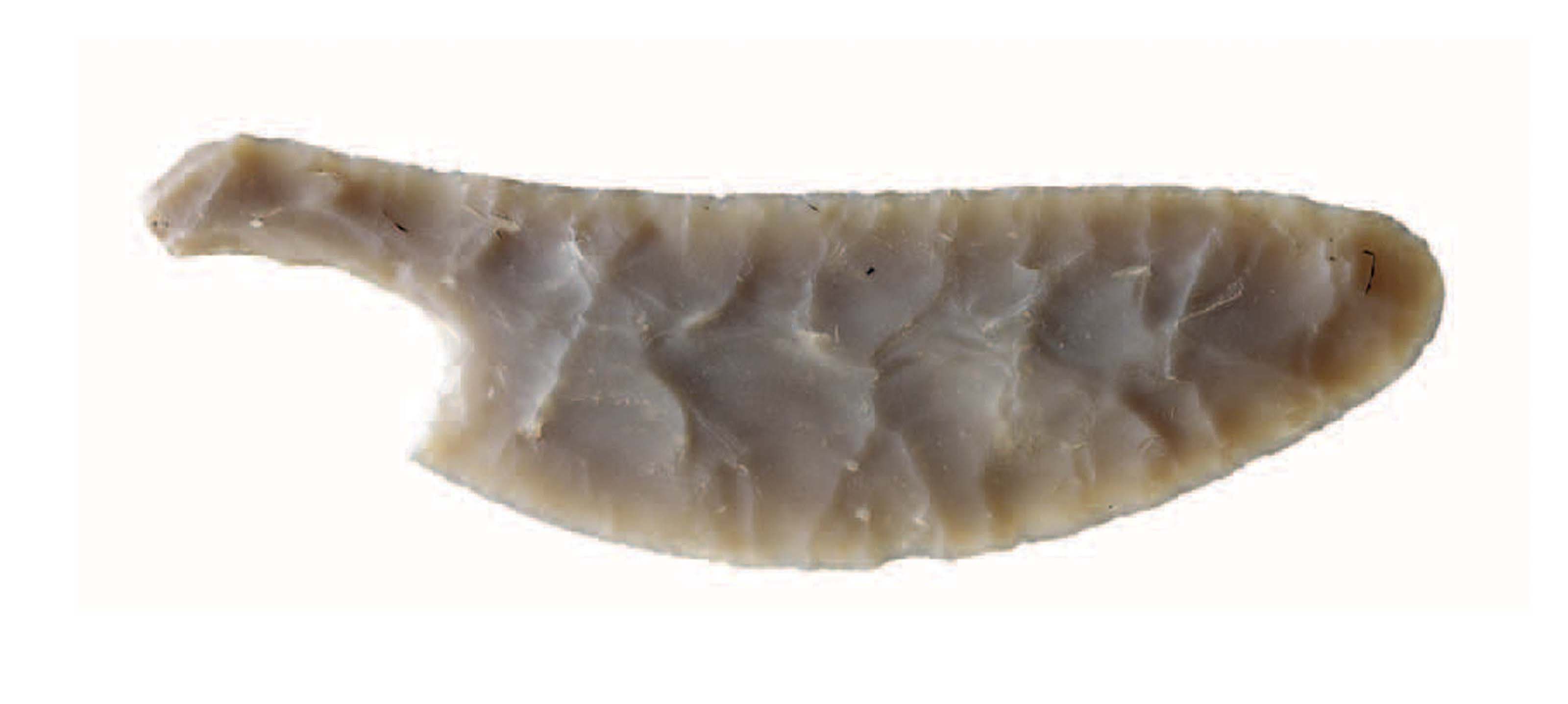 AN EGYPTIAN FLINT KNIFE , PREDYNASTICEARLY DYNASTIC PERIOD, NAQADA II