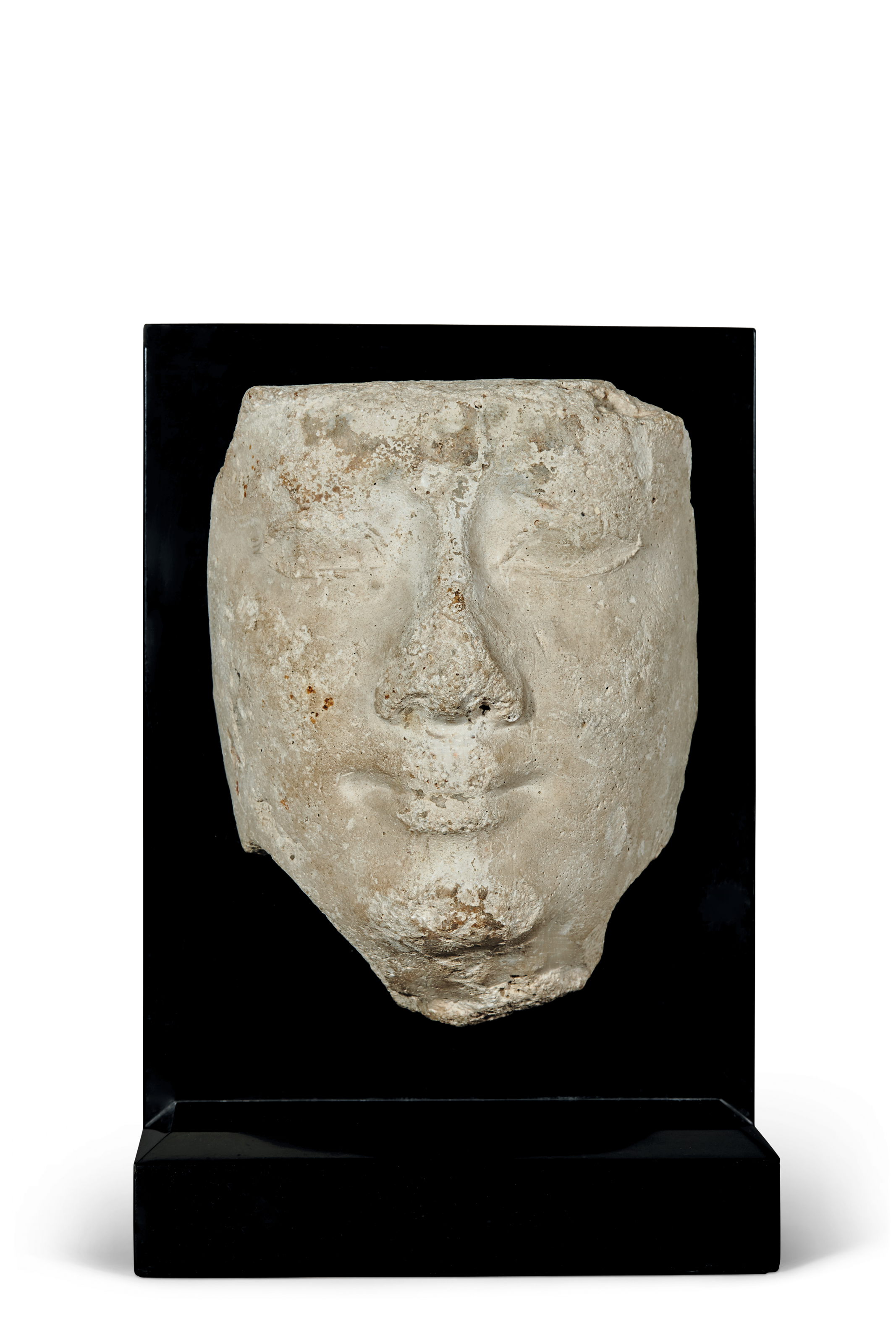 AN EGYPTIAN LIMESTONE SCULPTOR'S MODEL OF A PHARAOH - auctions & price ...