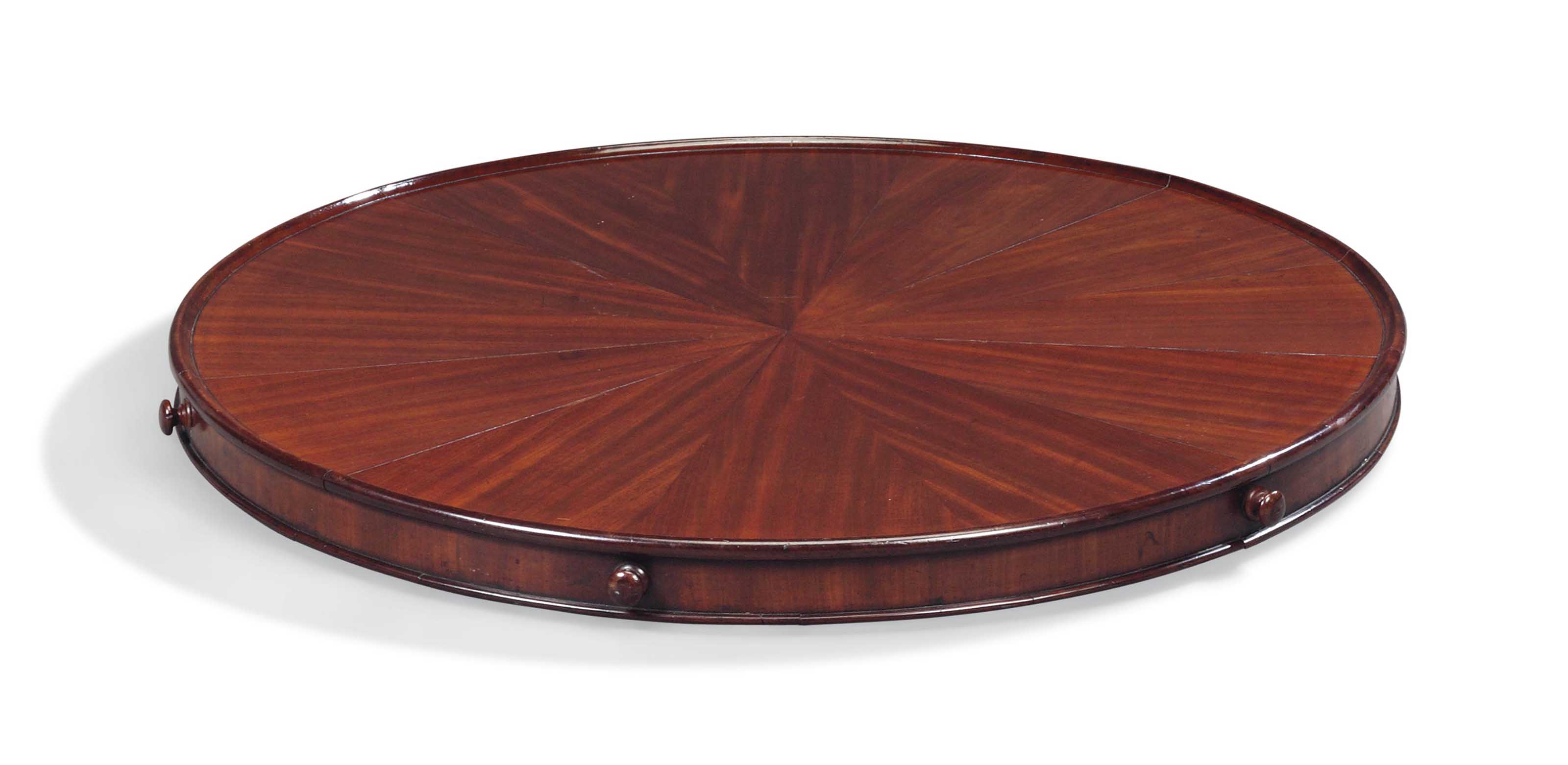 A IV MAHOGANY LAZY SUSAN , BY JOHN EARNSHAW , CIRCA 1830