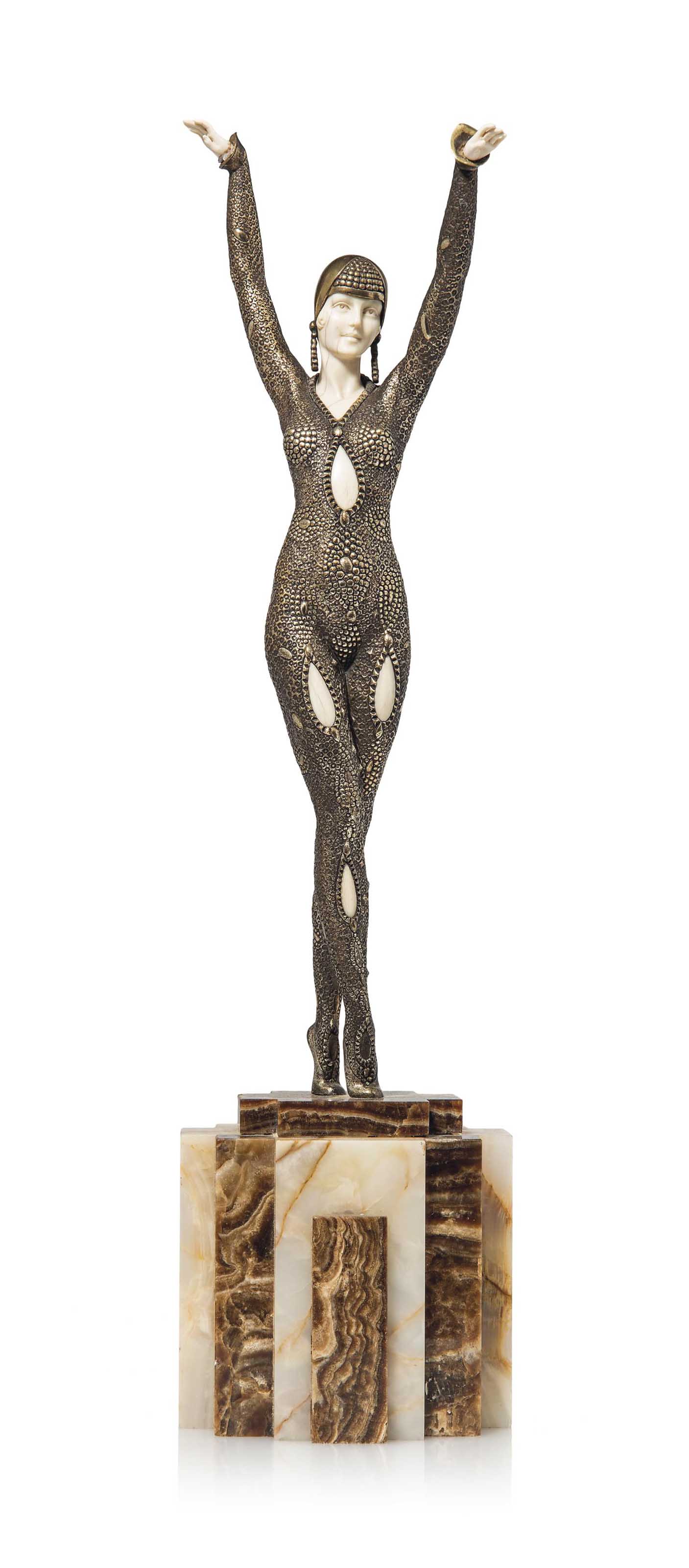 demetre chiparus bronze