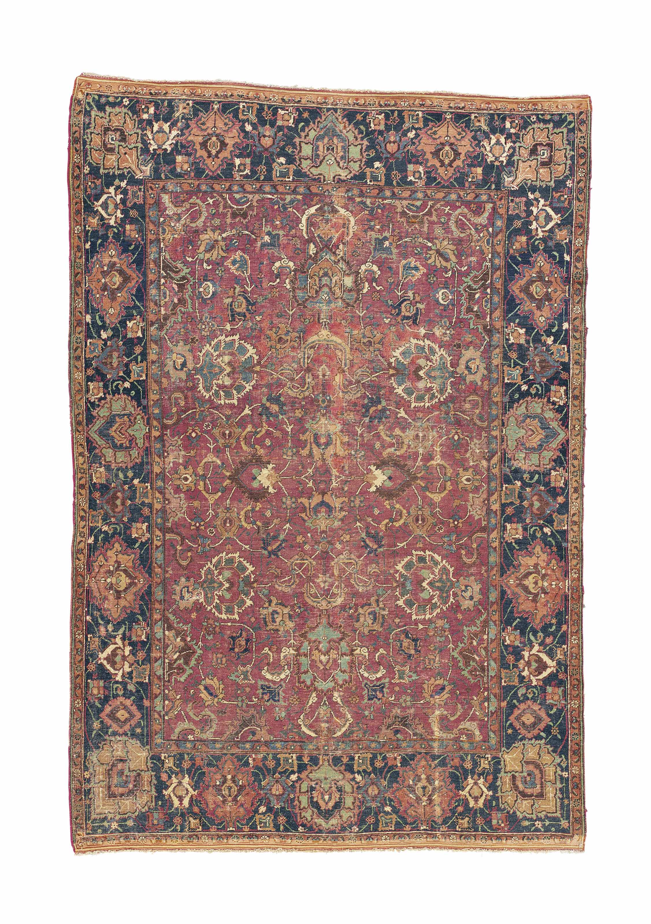 AN ISFAHAN RUG , CENTRAL PERSIA, LATE 17TH CENTURY Christie's