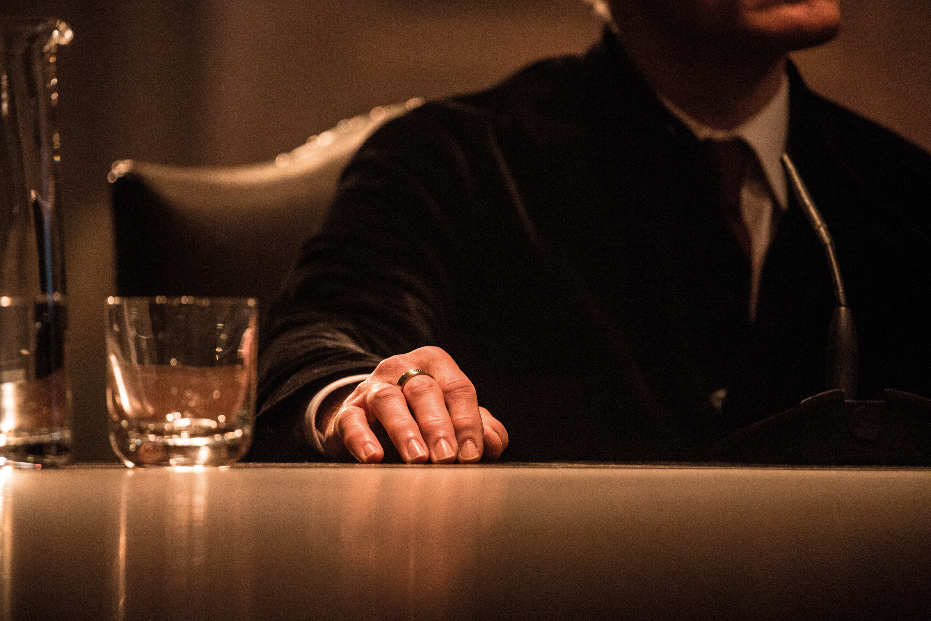 Oberhauser's Spectre gold ring worn by Christoph Waltz | Christie's