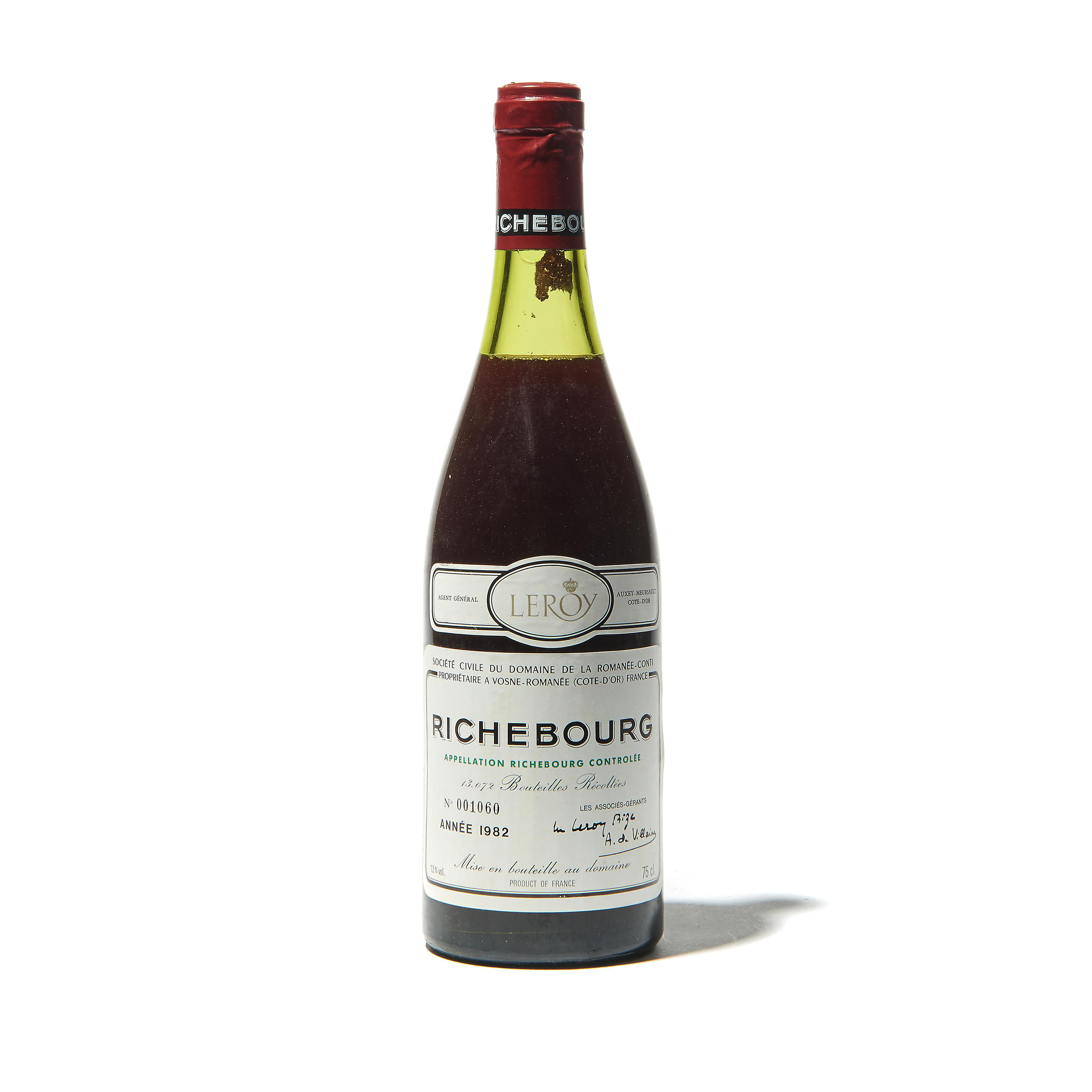Domaine de la Romanée-Conti, Richebourg 1982, Grand Cru, Côte de