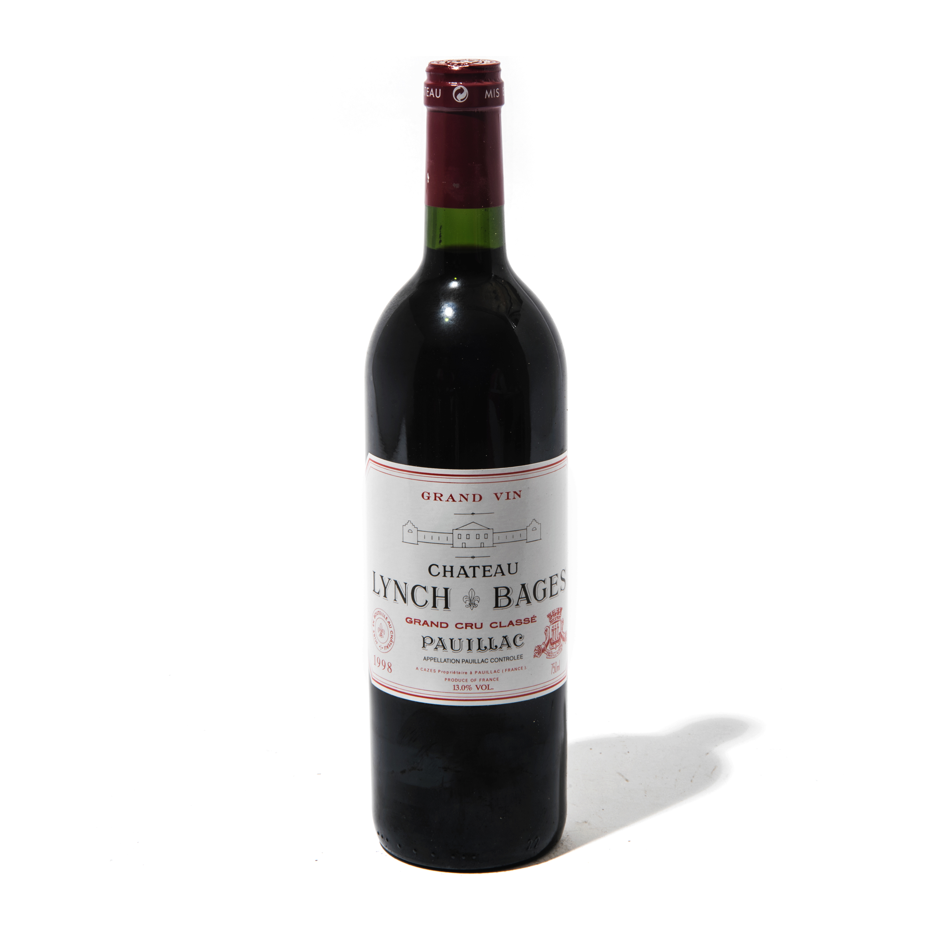 Château Lynch-Bages 1998, Pauillac, 5ème cru classé | Christie’s