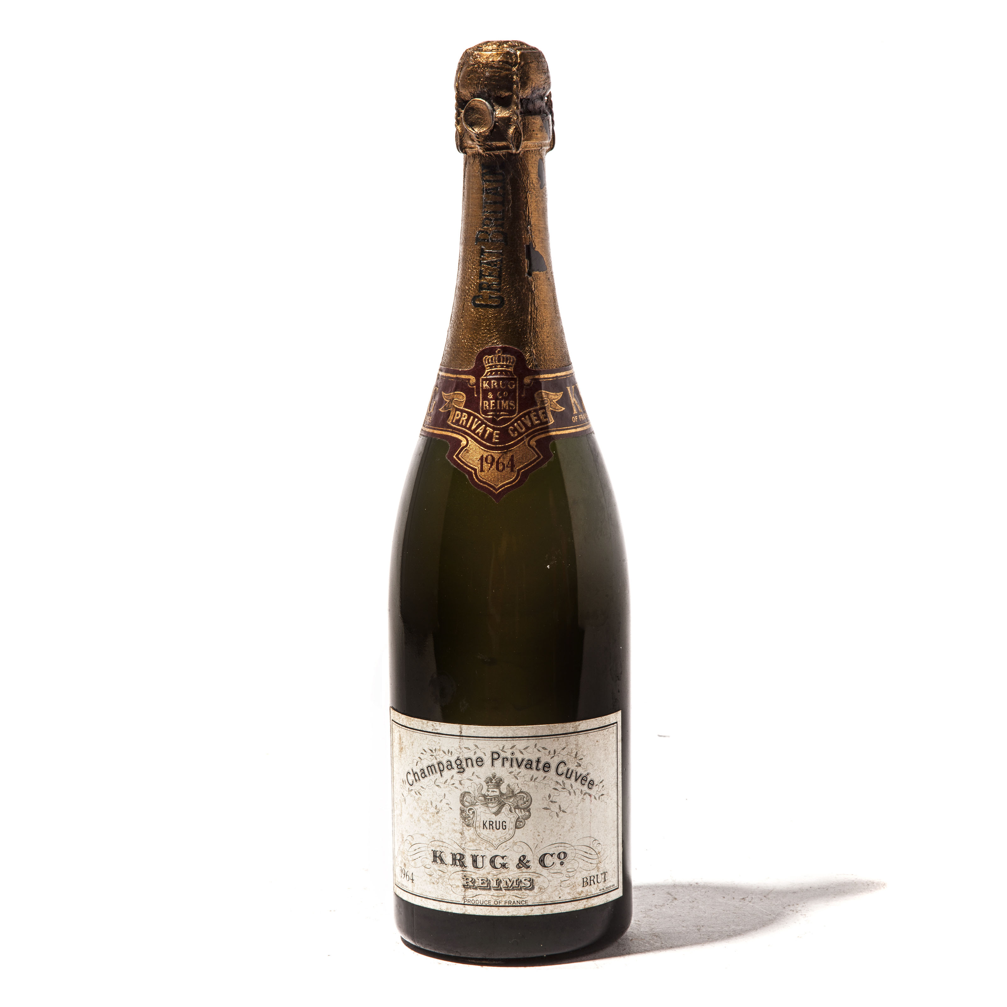 KRUG＆Co REIMS 1964 直筆サイン　空瓶 Krug Private Cuvée 1964, Reims | Christie's