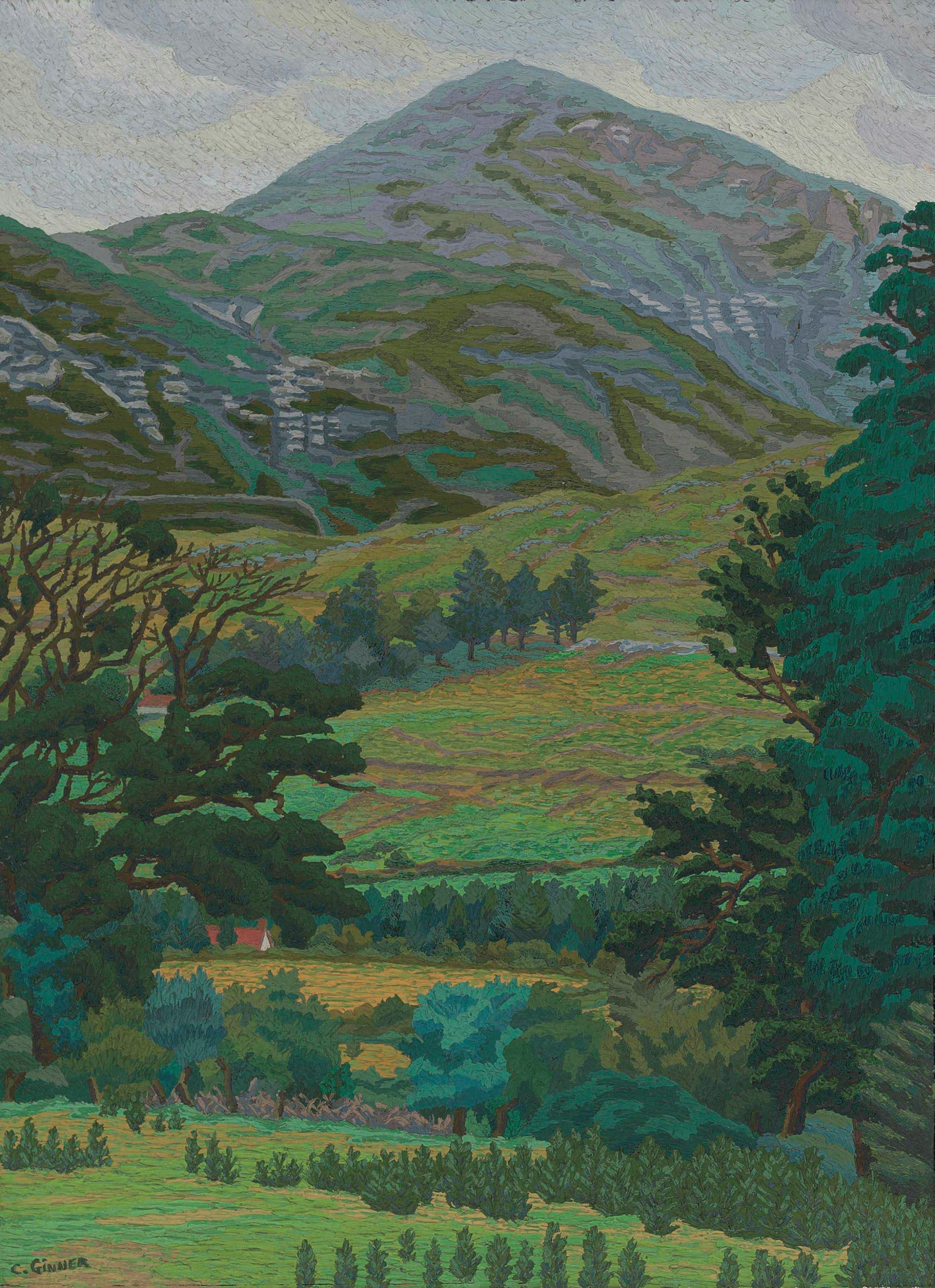 Charles Ginner, A.R.A. (Cannes 18781952 London), Slieve Donard