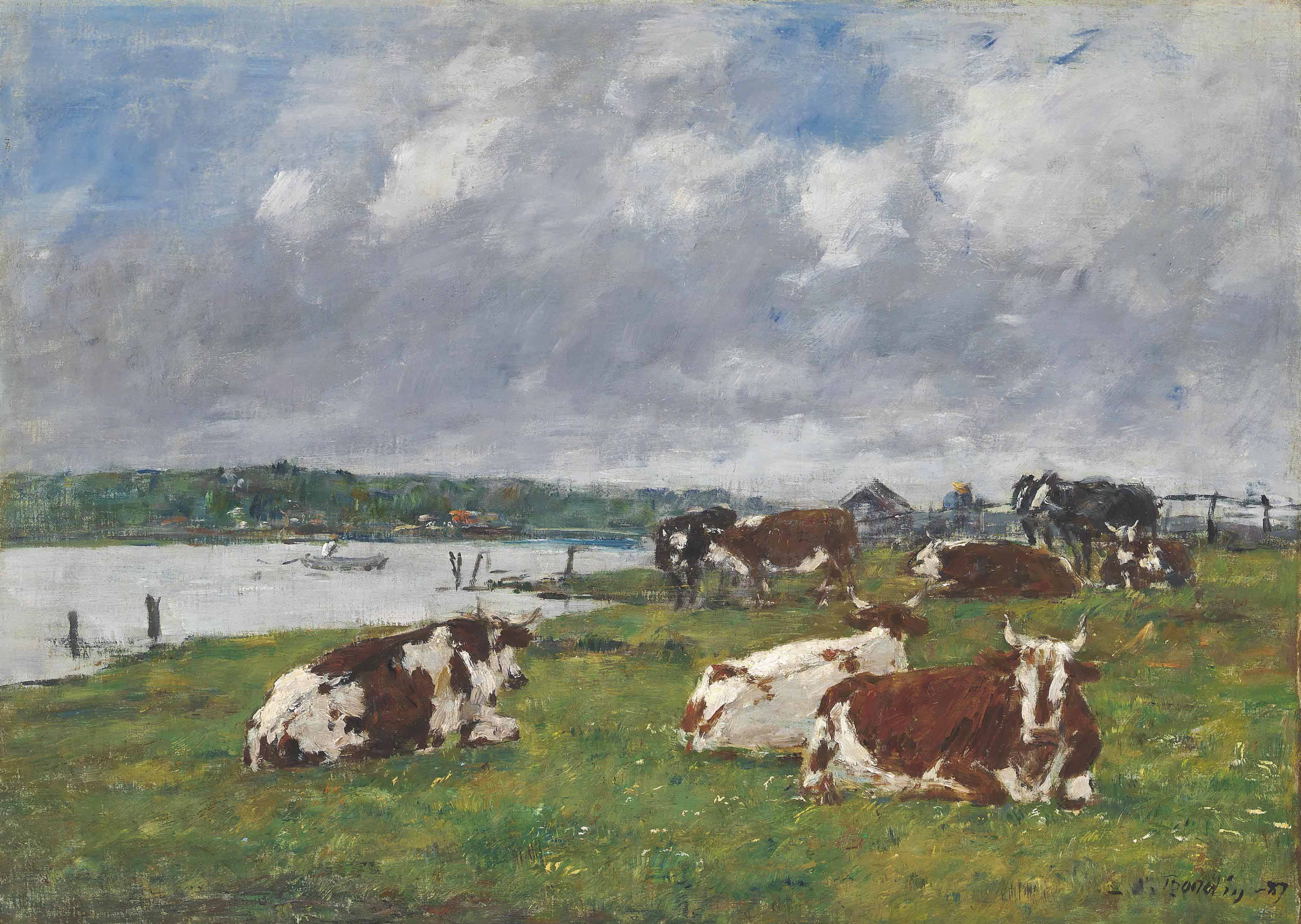 Eugène Boudin - lots in our price database - LotSearch