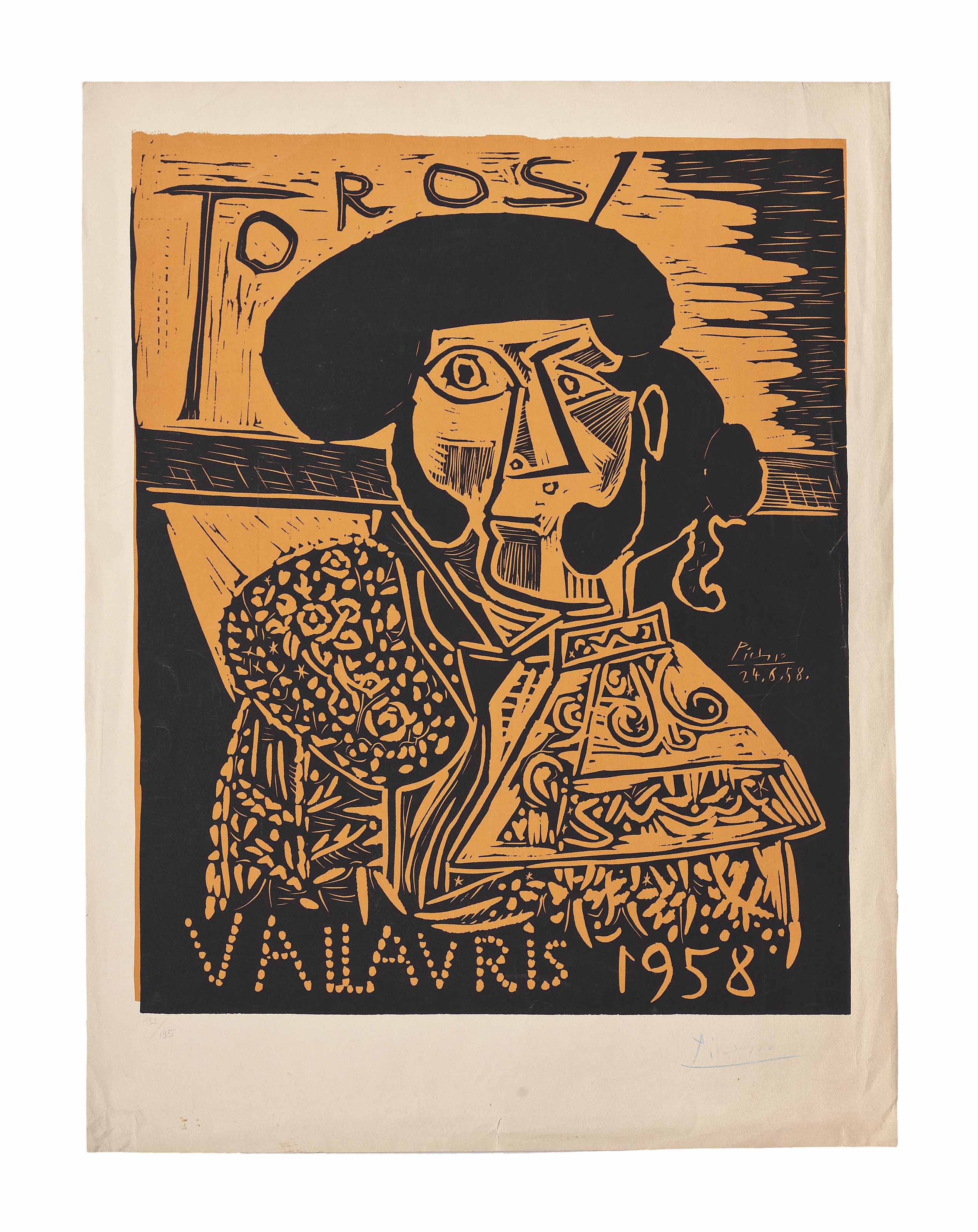 Pablo Picasso (1881-1973), Toros en Vallauris 1955 | Christie's