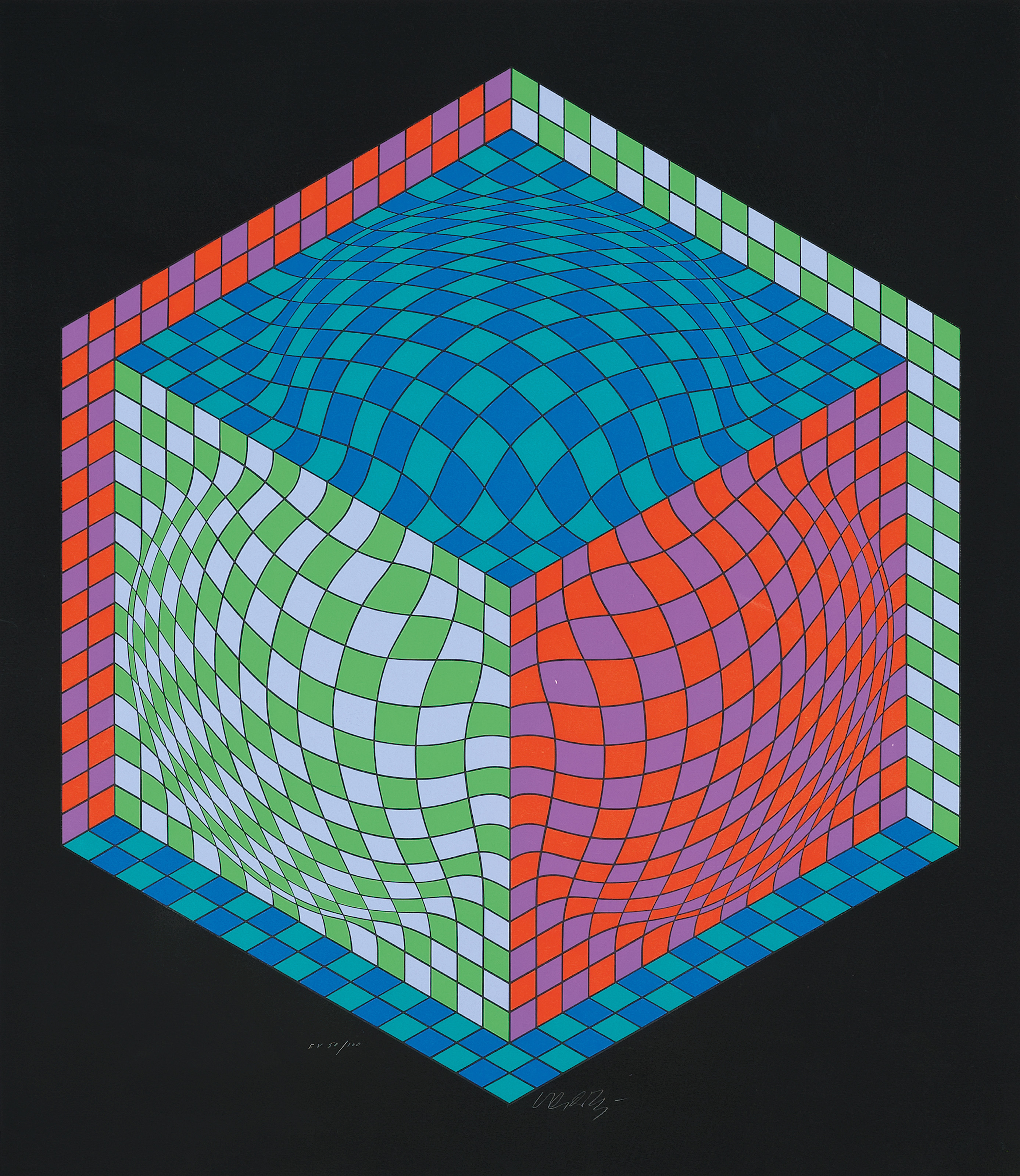 Victor Vasarely (1906-1997), Vp-Cheyt 75 | Christie's