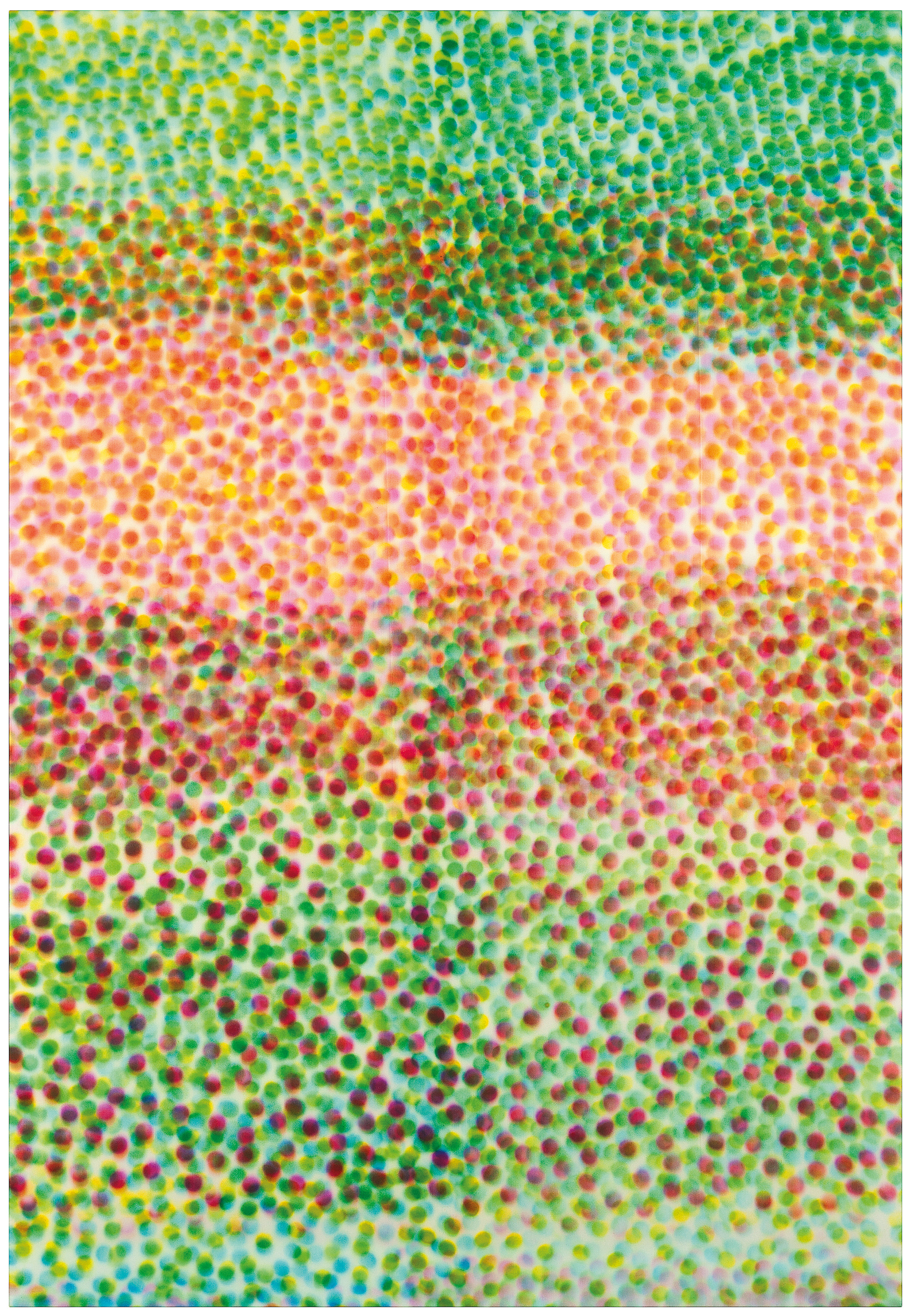 Parker Ito (B. 1986) , Inkjet Painting 9 (8 Colour Ink, Variation
